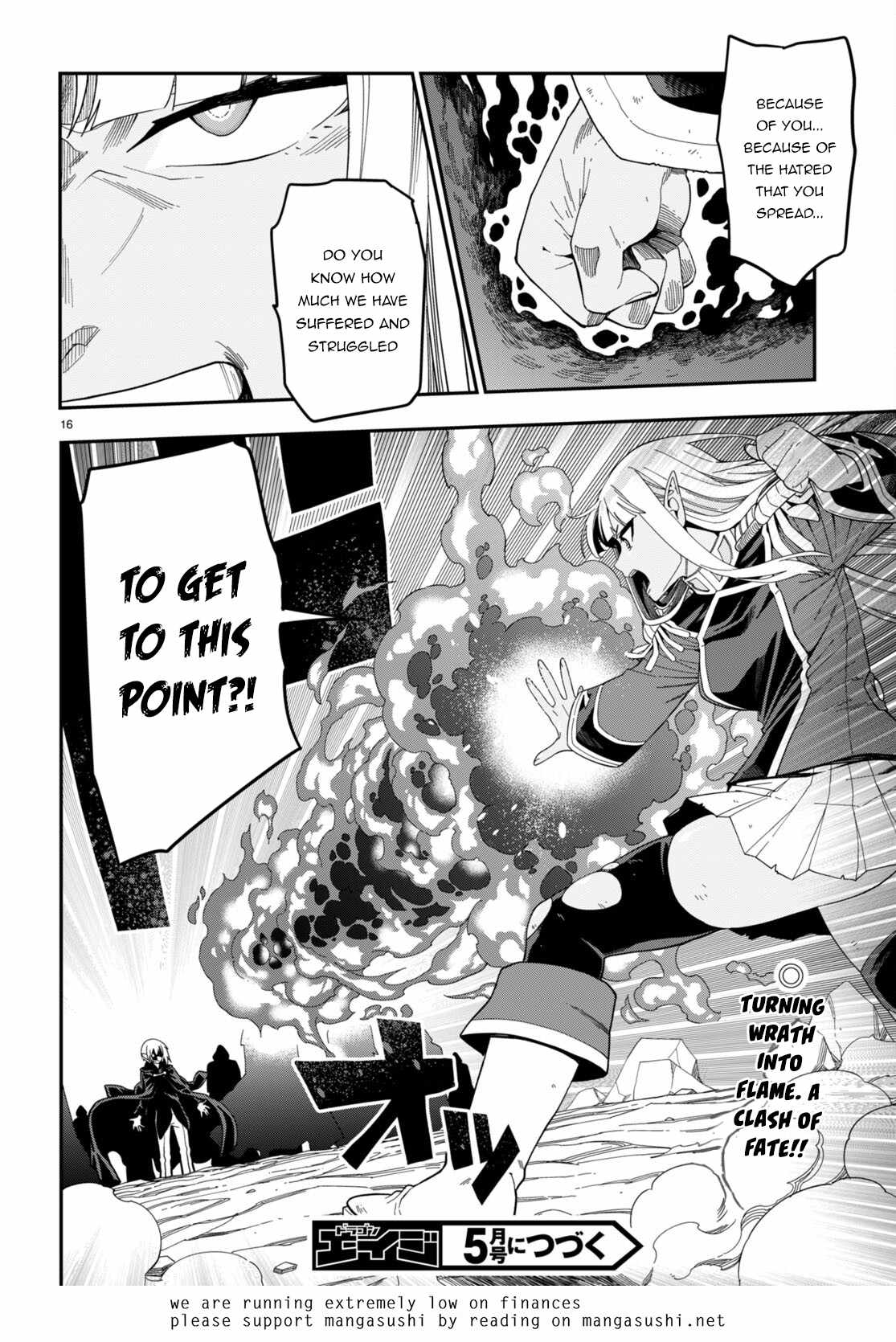 Konjiki No Moji Tsukai - Yuusha Yonin Ni Makikomareta Unique Cheat Chapter 95.5 page 16