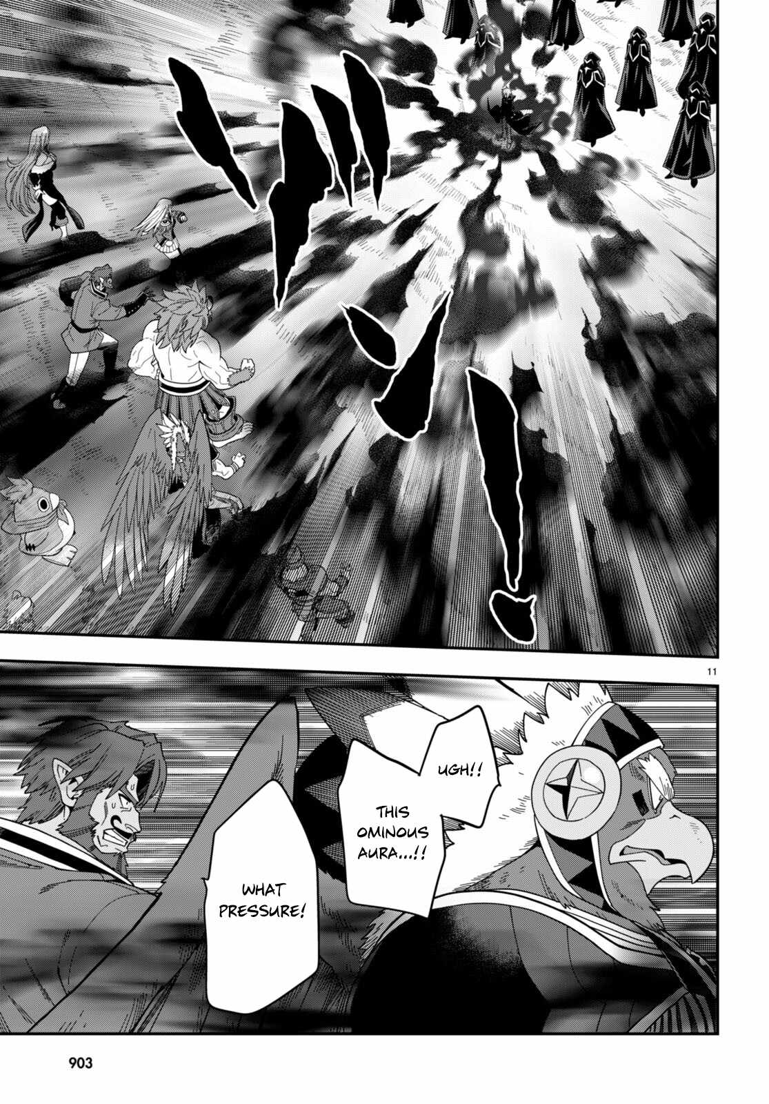 Konjiki No Moji Tsukai - Yuusha Yonin Ni Makikomareta Unique Cheat Chapter 95.5 page 11
