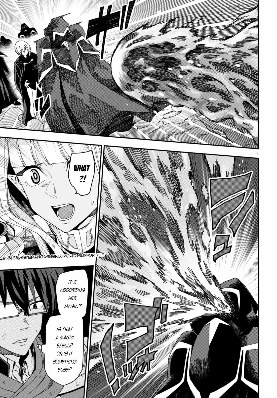 Konjiki No Moji Tsukai - Yuusha Yonin Ni Makikomareta Unique Cheat Chapter 96 page 4