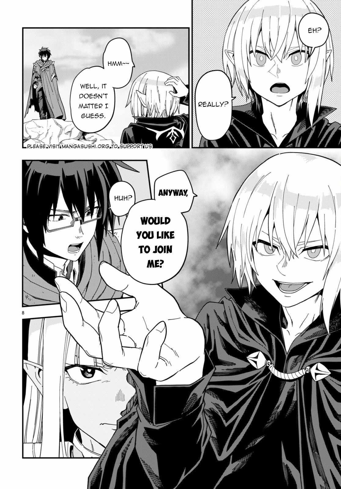 Konjiki No Moji Tsukai - Yuusha Yonin Ni Makikomareta Unique Cheat Chapter 96 page 11