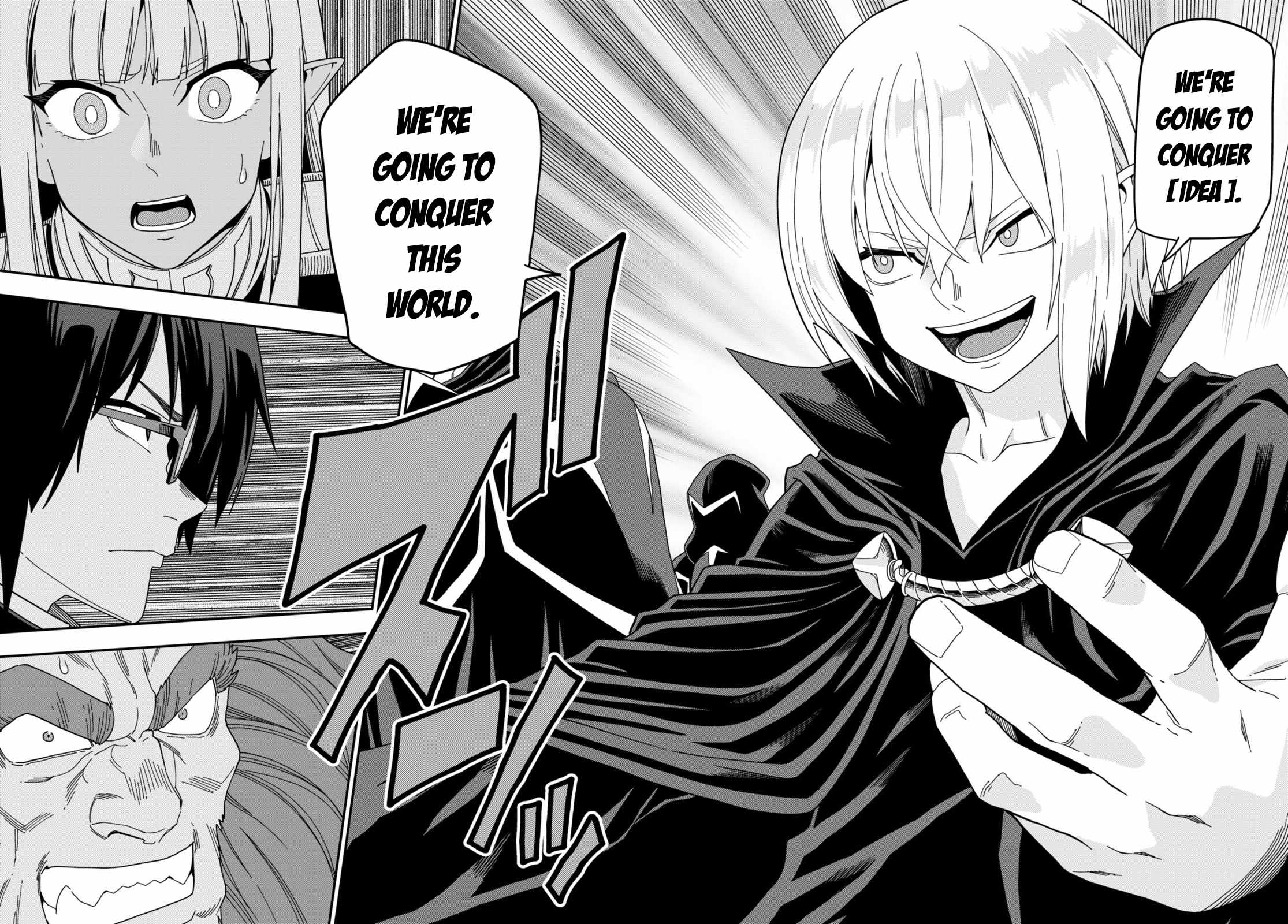 Konjiki No Moji Tsukai - Yuusha Yonin Ni Makikomareta Unique Cheat Chapter 97 page 5