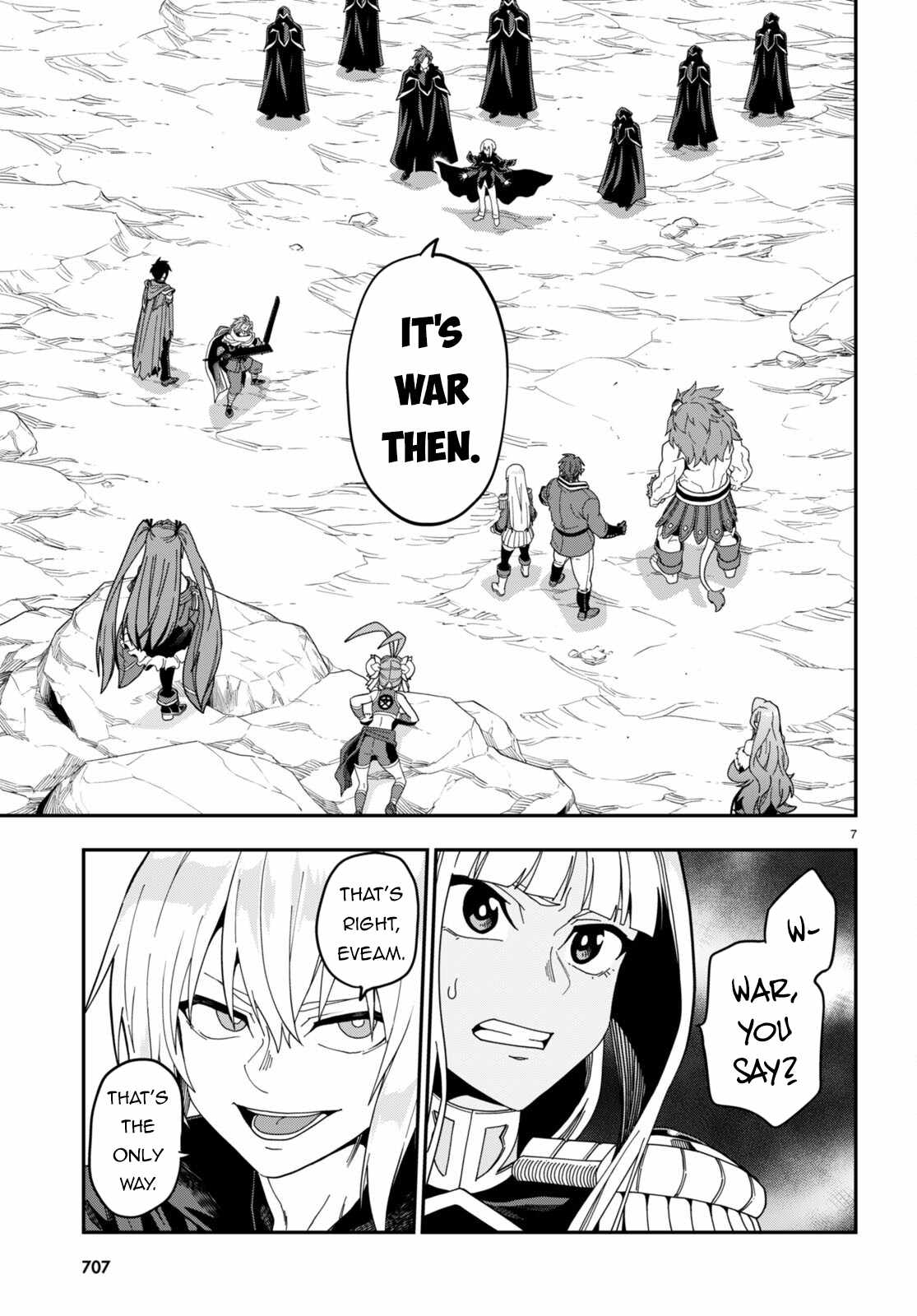 Konjiki No Moji Tsukai - Yuusha Yonin Ni Makikomareta Unique Cheat Chapter 97 page 7