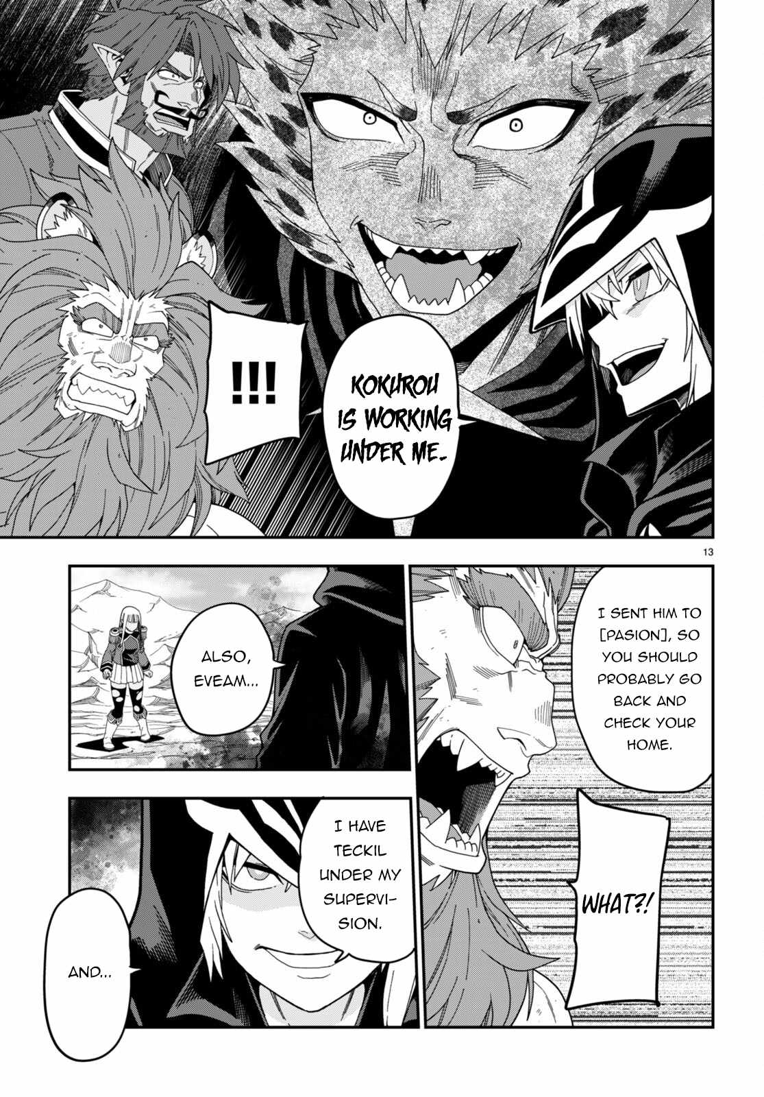 Konjiki No Moji Tsukai - Yuusha Yonin Ni Makikomareta Unique Cheat Chapter 97 page 13