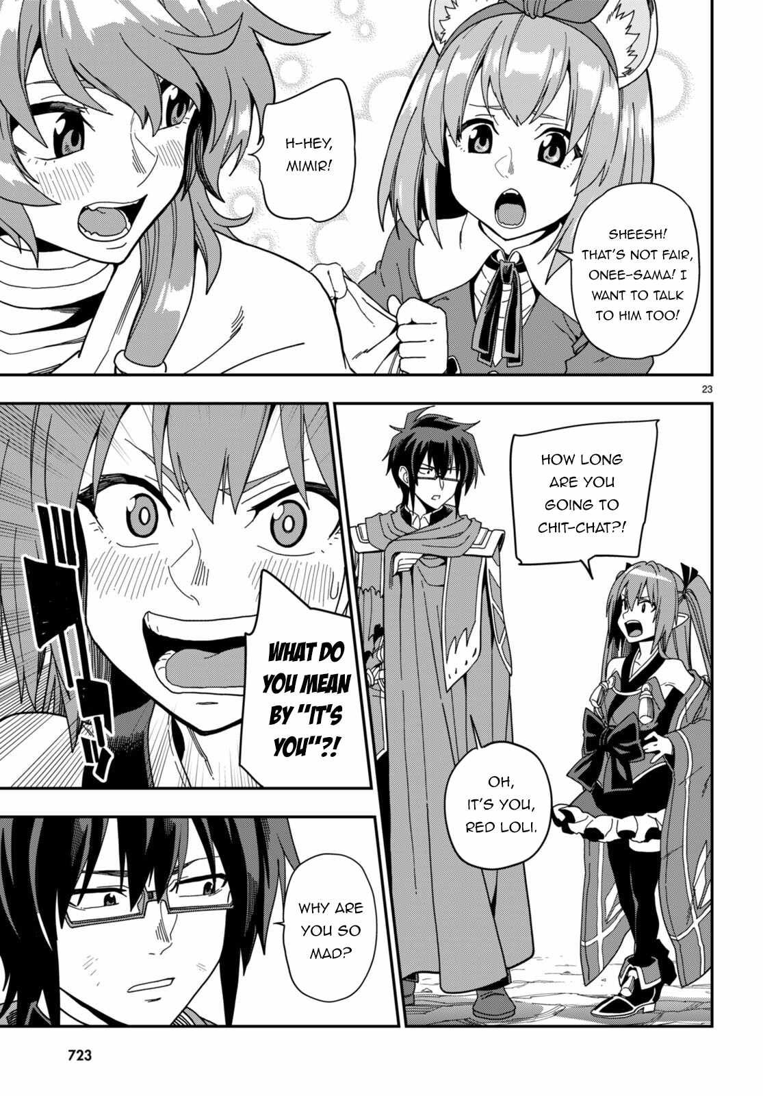 Konjiki No Moji Tsukai - Yuusha Yonin Ni Makikomareta Unique Cheat Chapter 97 page 23