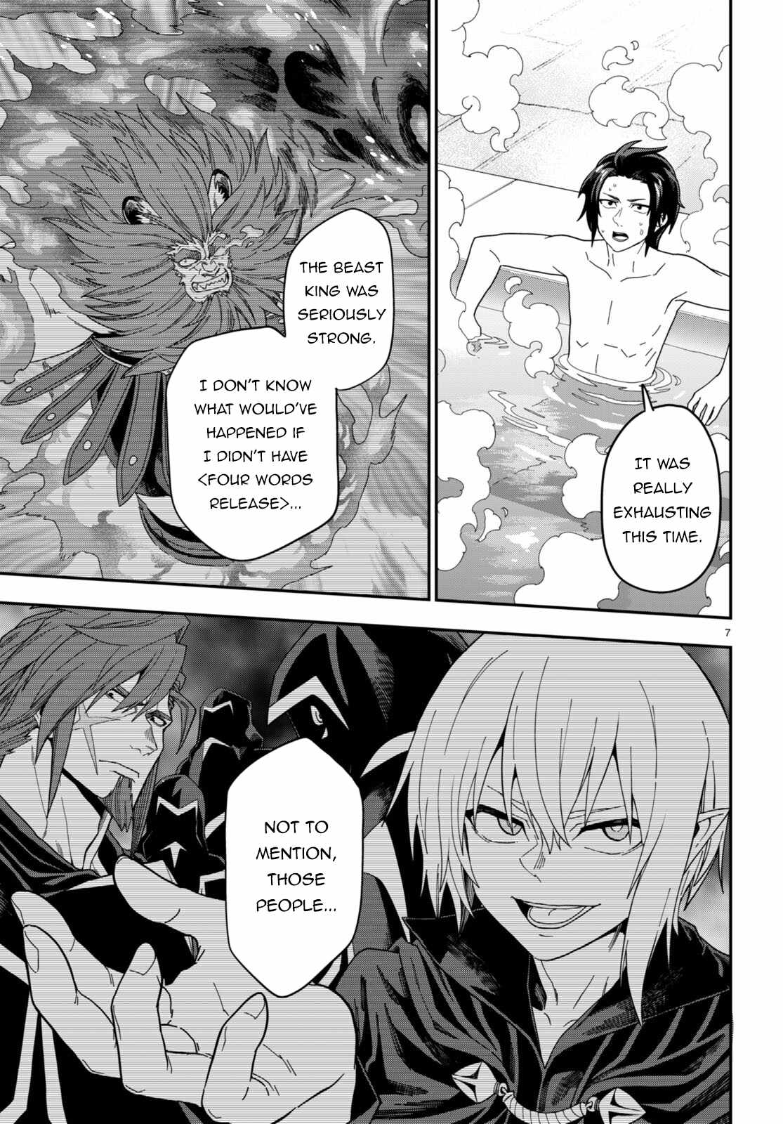 Konjiki No Moji Tsukai - Yuusha Yonin Ni Makikomareta Unique Cheat Chapter 98 page 7