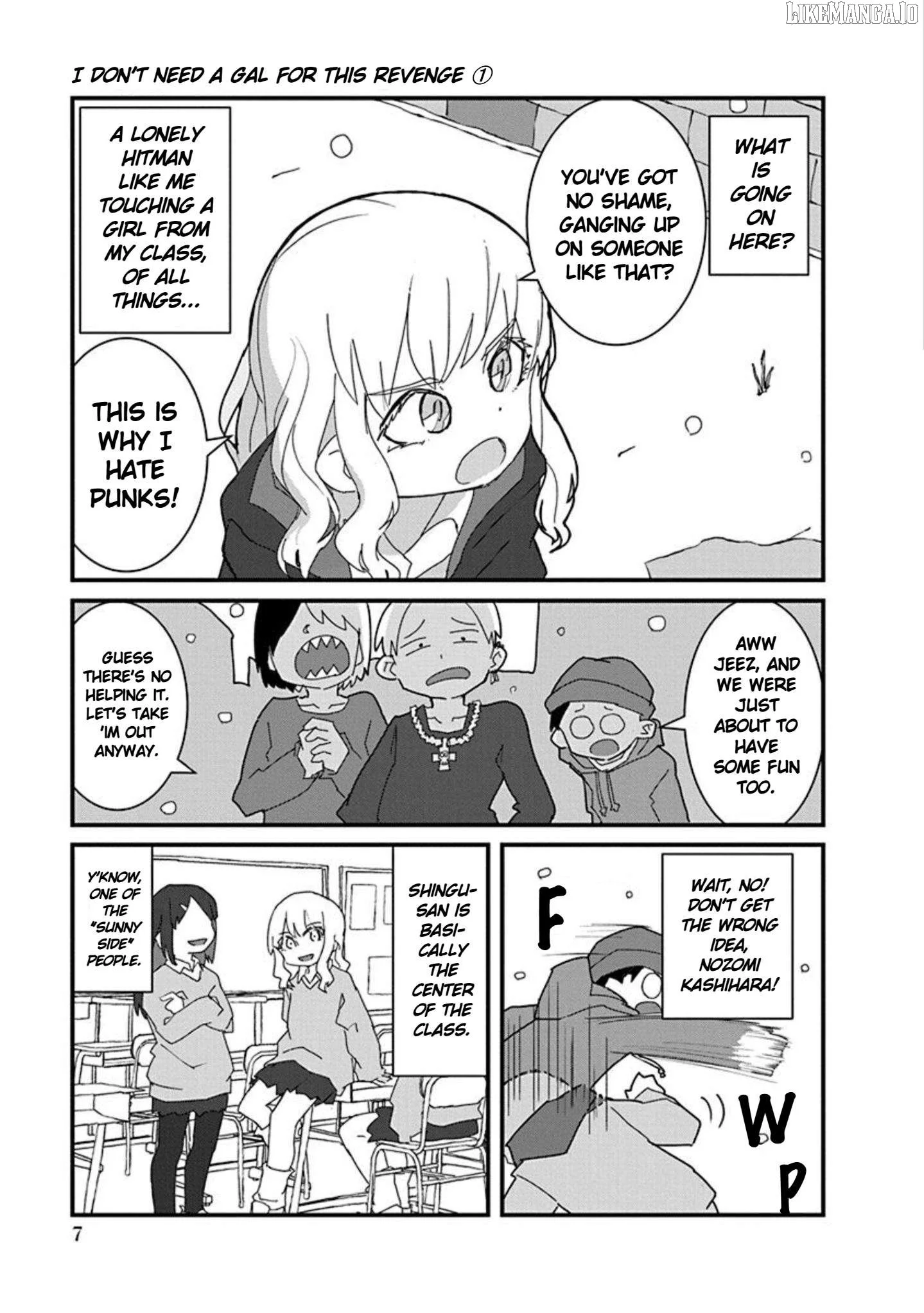 Kono Fukushuu ni Gyaru wa Iranai Chapter 1 page 9