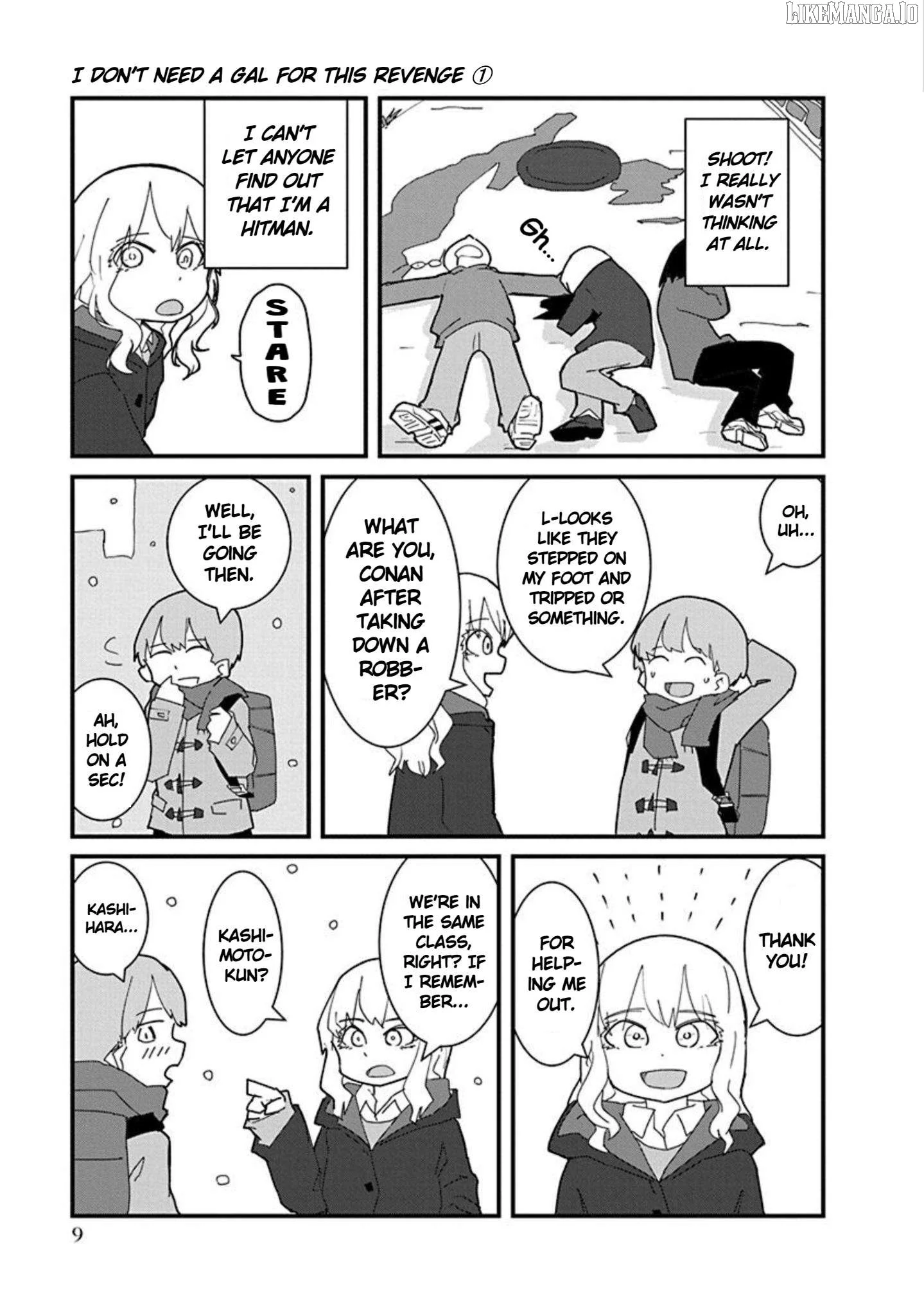 Kono Fukushuu ni Gyaru wa Iranai Chapter 1 page 11