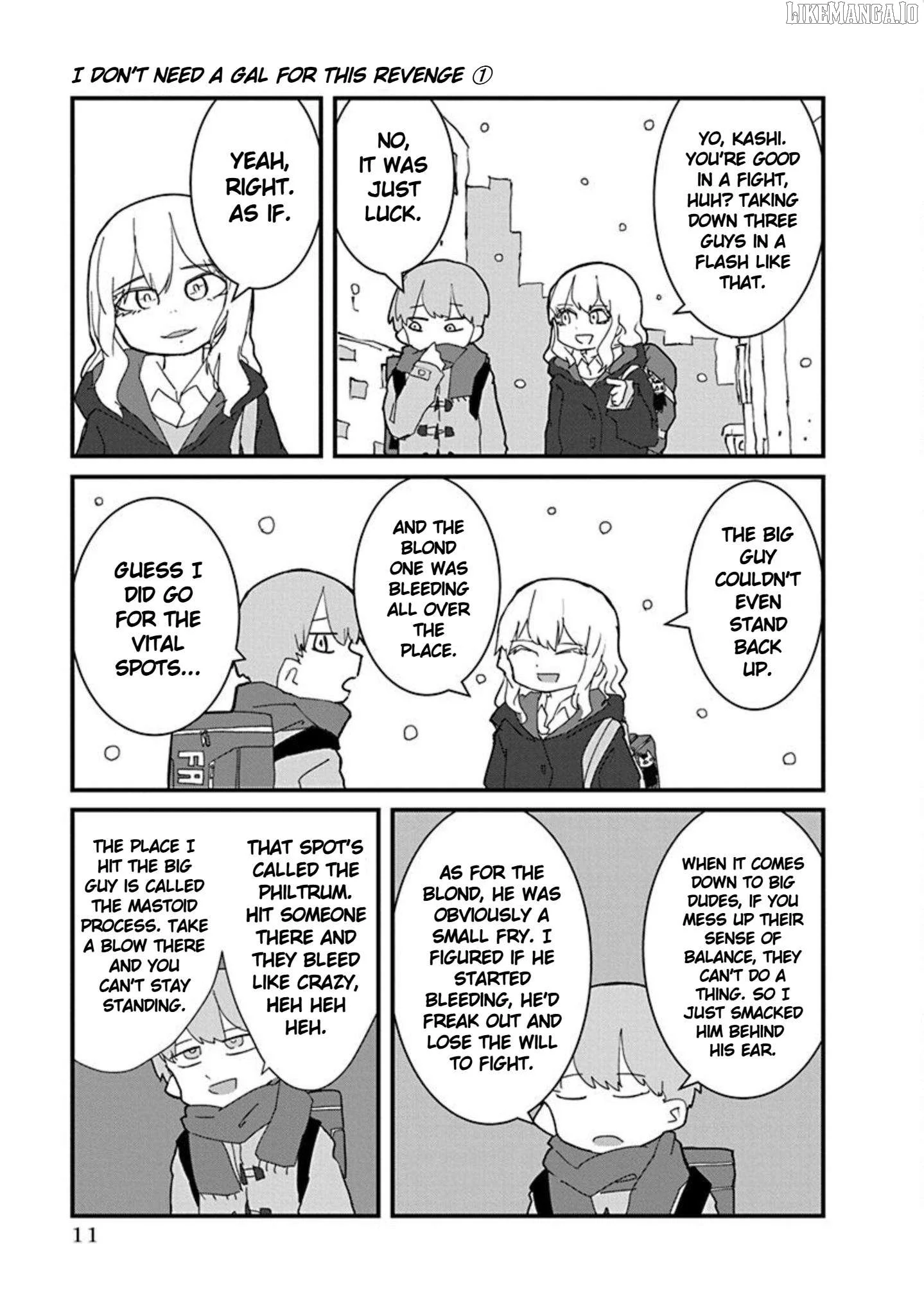 Kono Fukushuu ni Gyaru wa Iranai Chapter 1 page 13