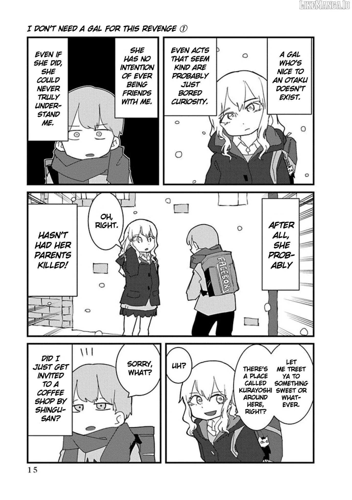 Kono Fukushuu ni Gyaru wa Iranai Chapter 1 page 17