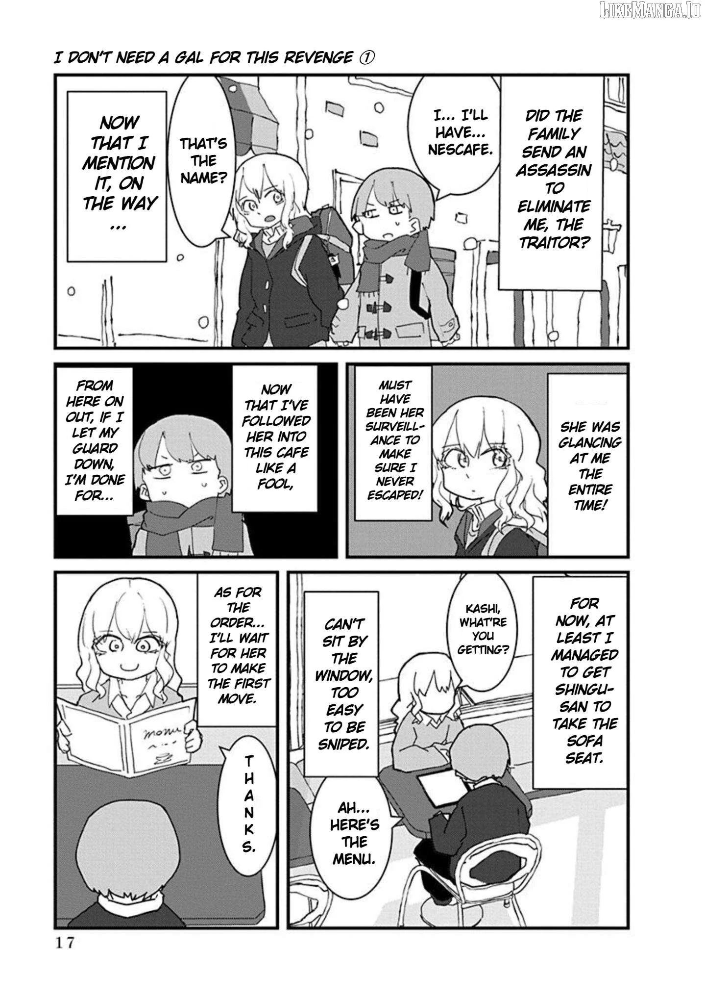 Kono Fukushuu ni Gyaru wa Iranai Chapter 1 page 19