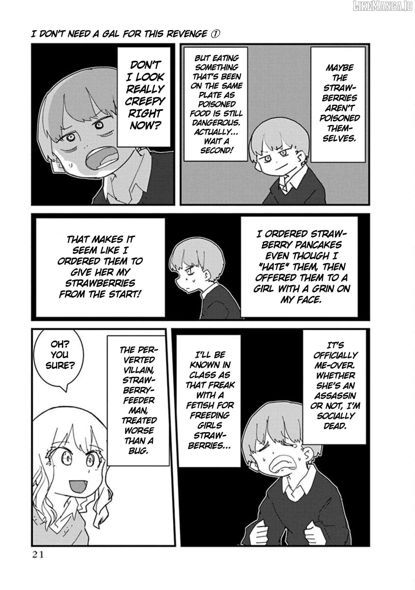 Kono Fukushuu ni Gyaru wa Iranai Chapter 1 page 23