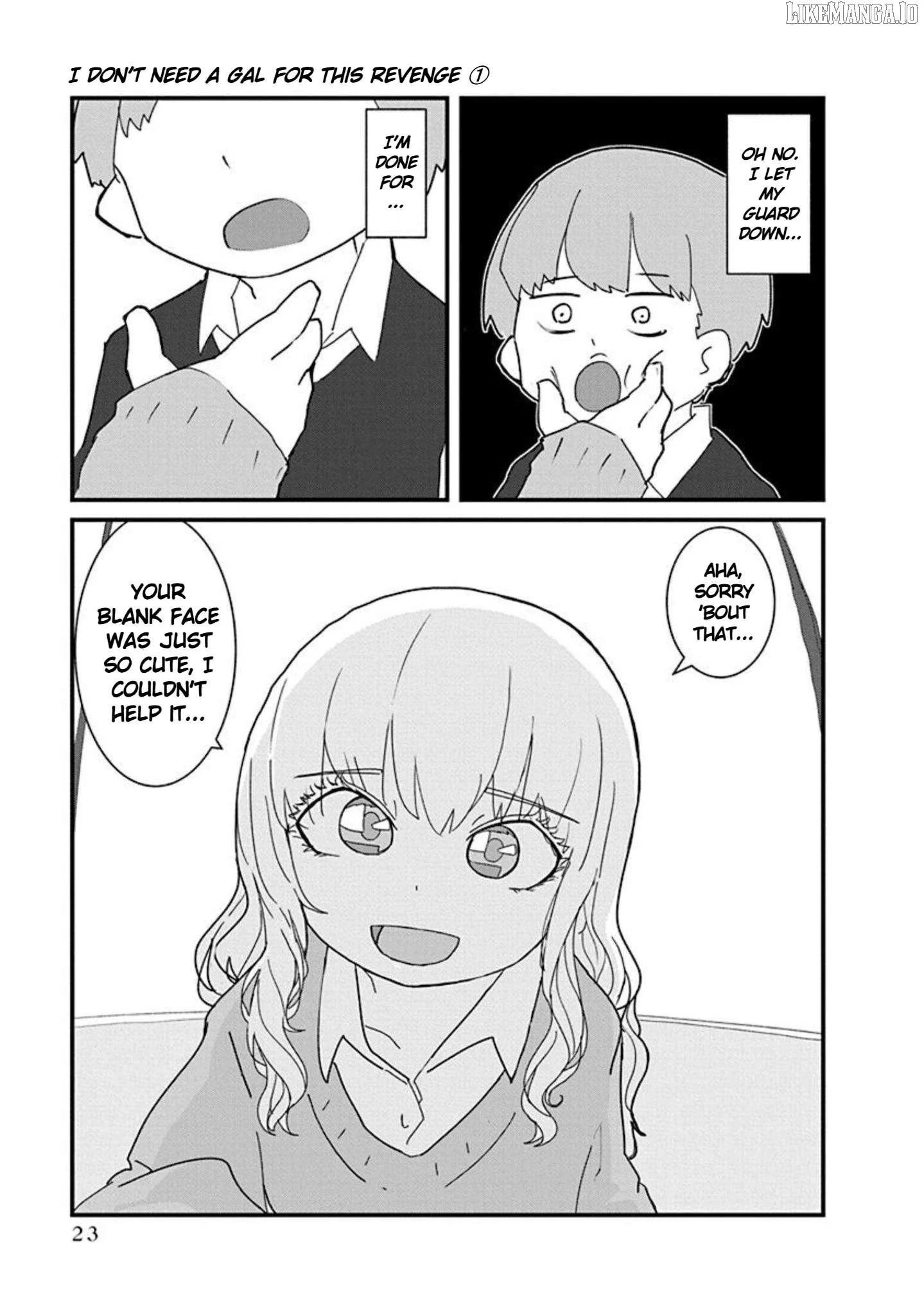 Kono Fukushuu ni Gyaru wa Iranai Chapter 1 page 25