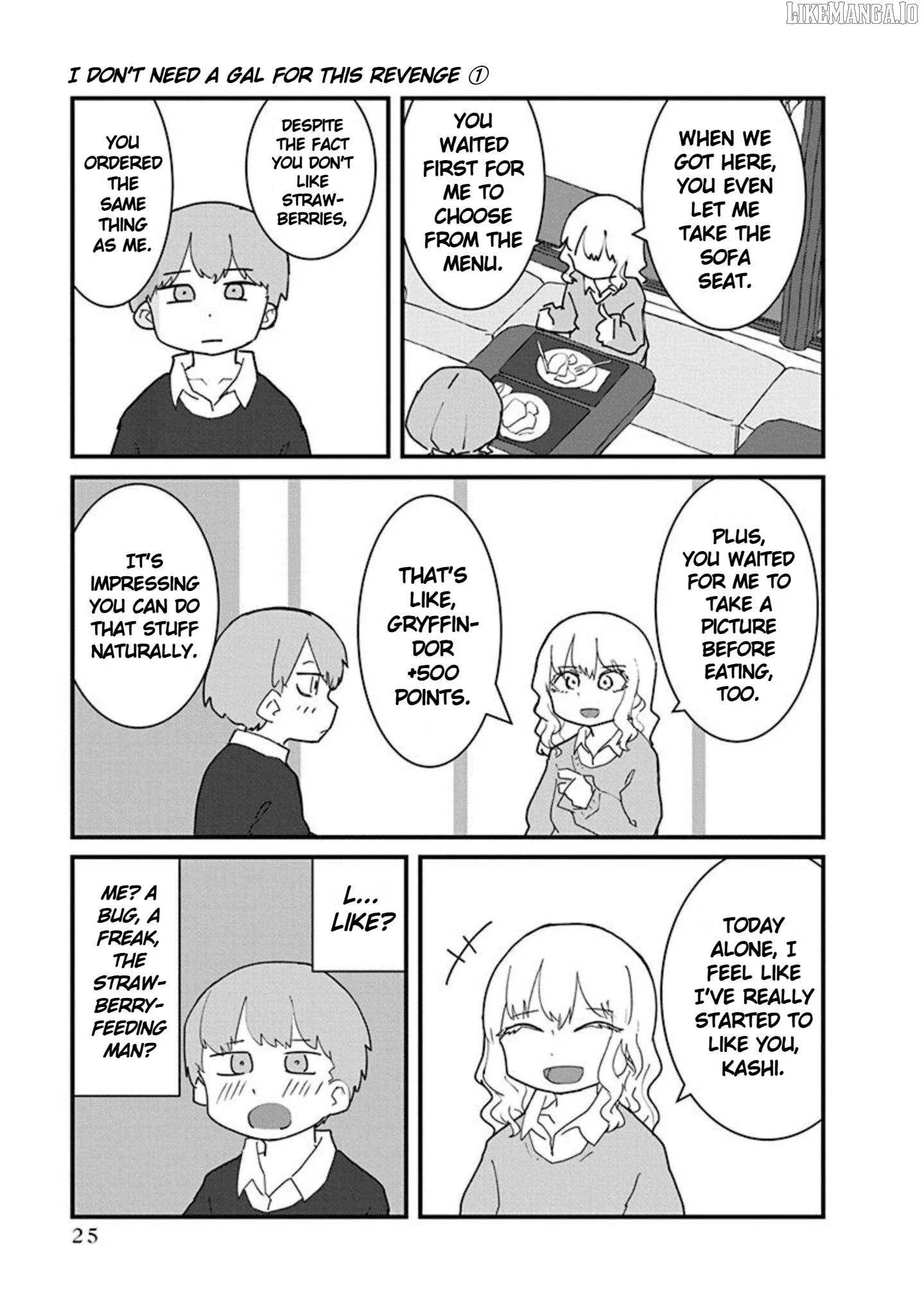 Kono Fukushuu ni Gyaru wa Iranai Chapter 1 page 27