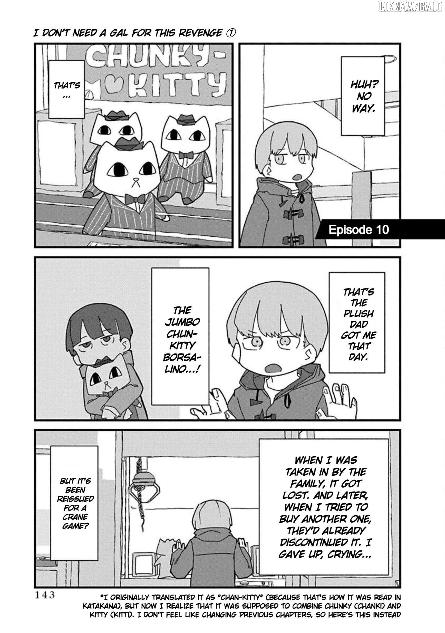 Kono Fukushuu ni Gyaru wa Iranai Chapter 10 page 1