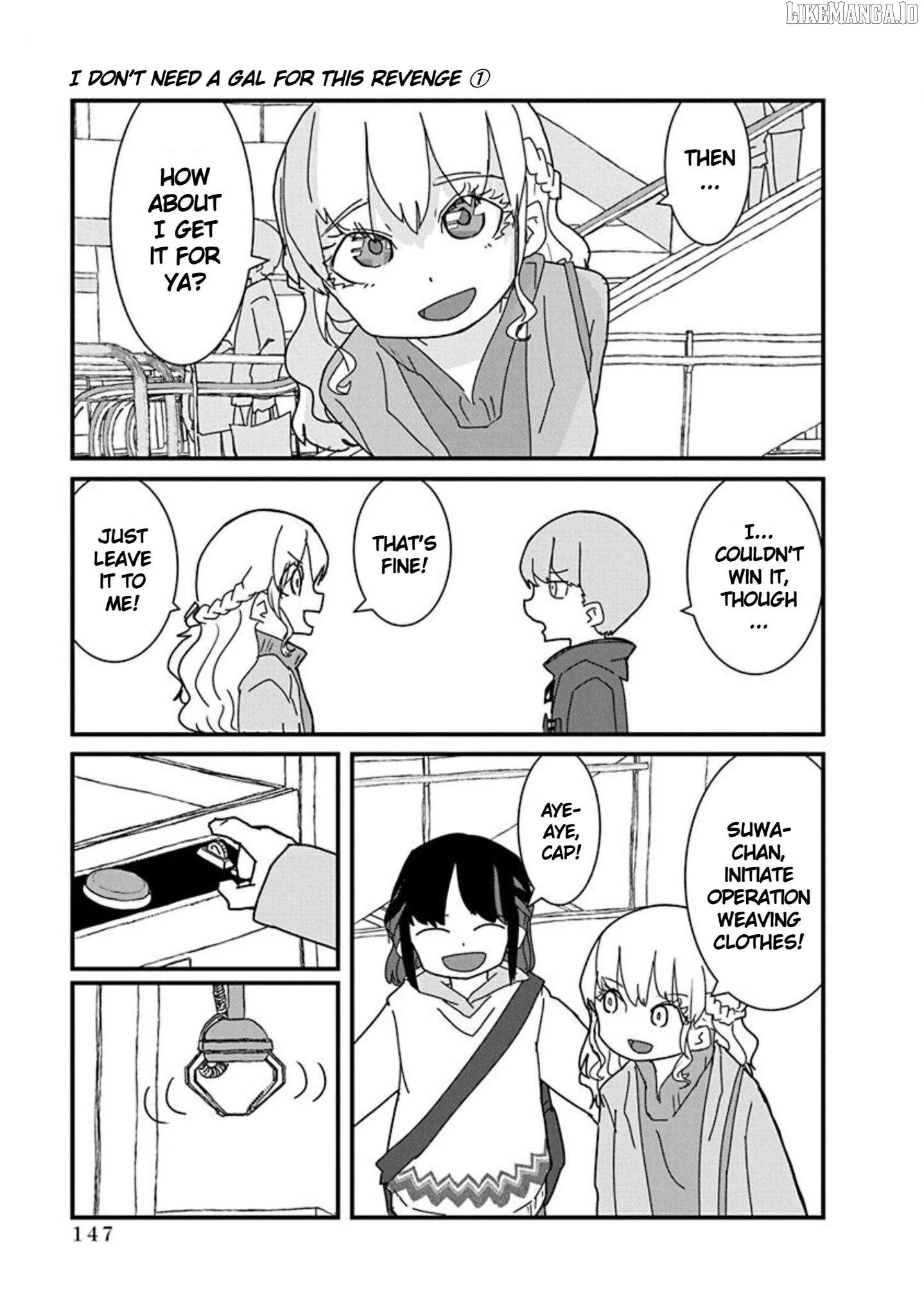 Kono Fukushuu ni Gyaru wa Iranai Chapter 10 page 5