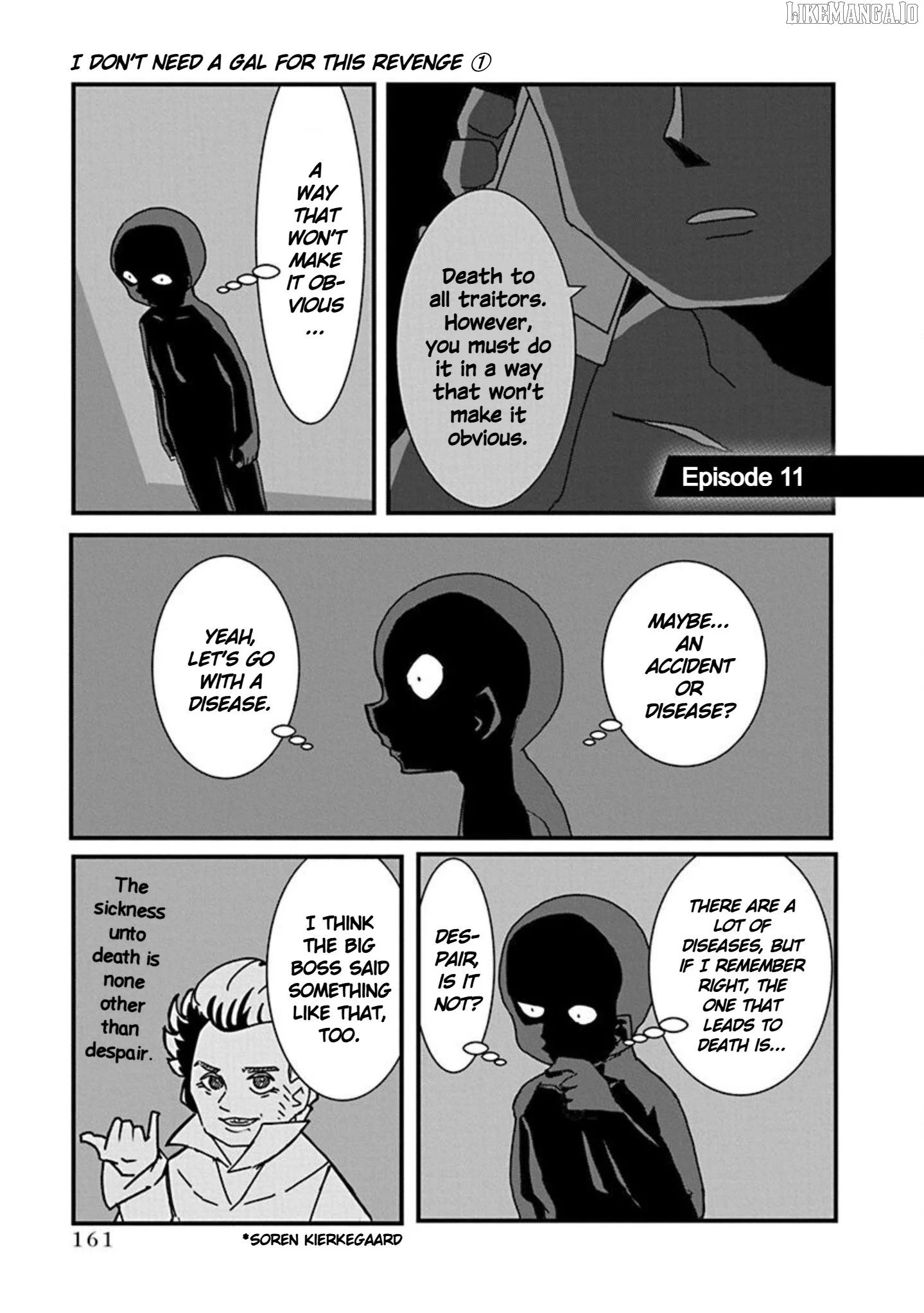 Kono Fukushuu ni Gyaru wa Iranai Chapter 11 page 1