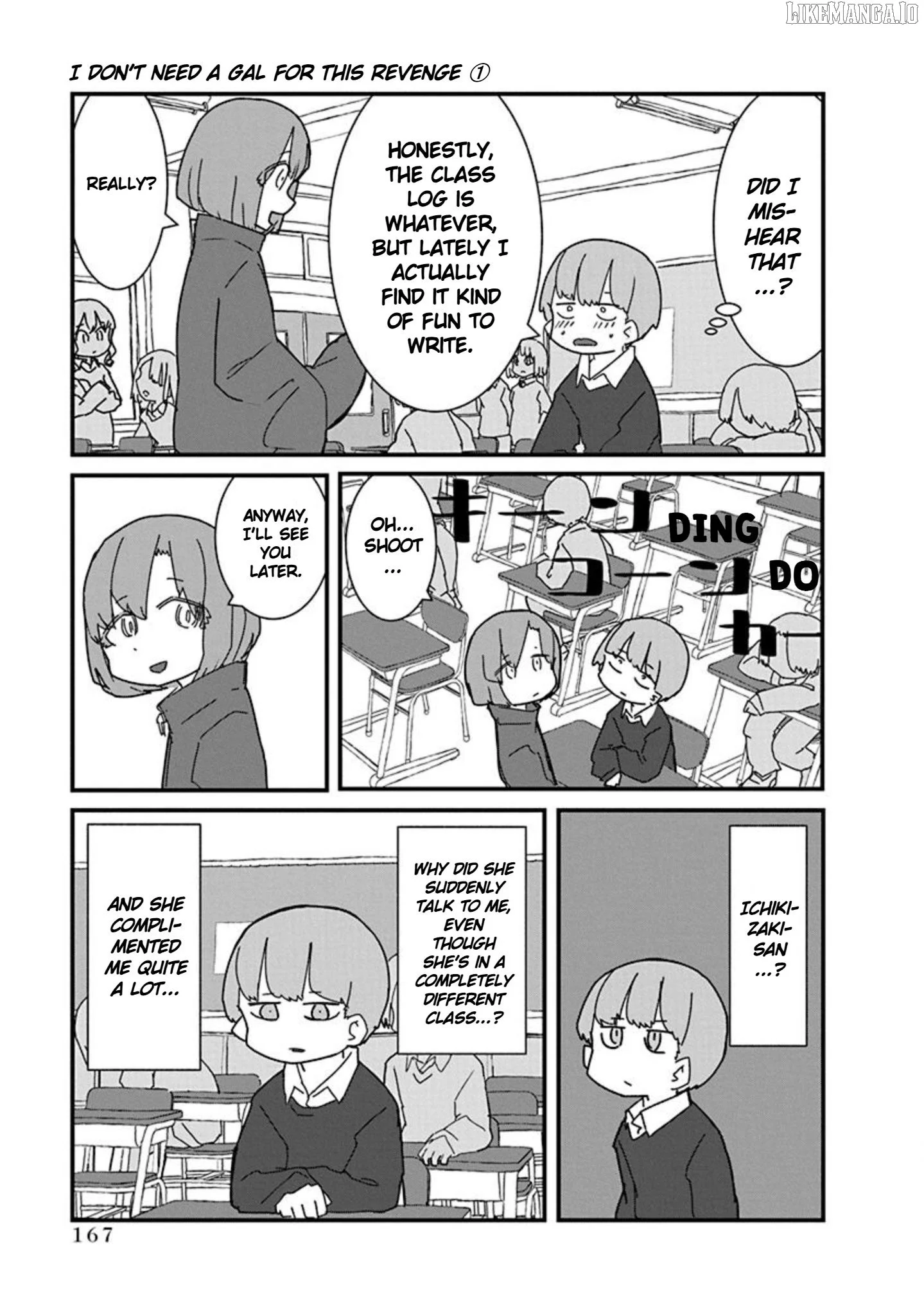 Kono Fukushuu ni Gyaru wa Iranai Chapter 11 page 7