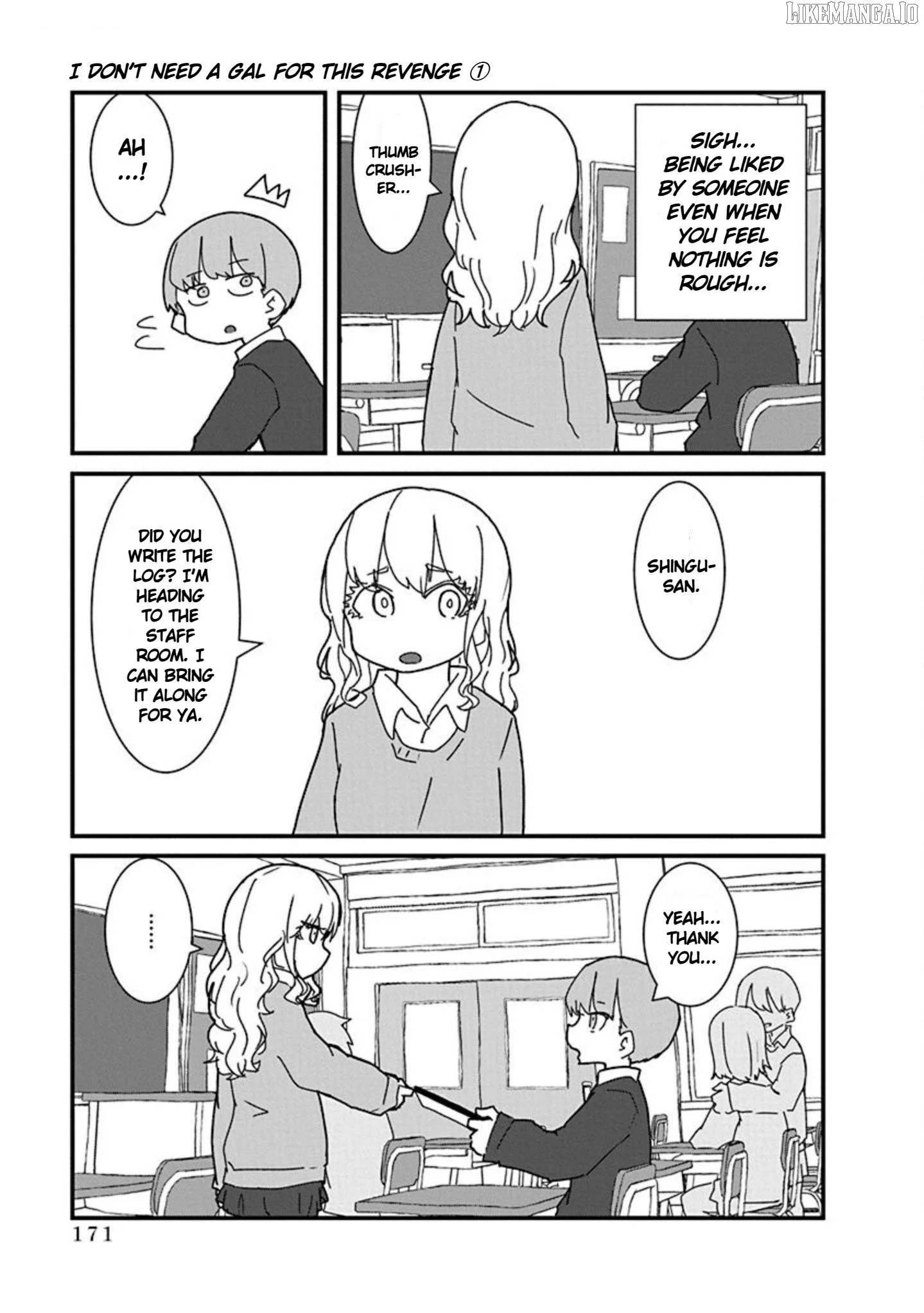 Kono Fukushuu ni Gyaru wa Iranai Chapter 11 page 11
