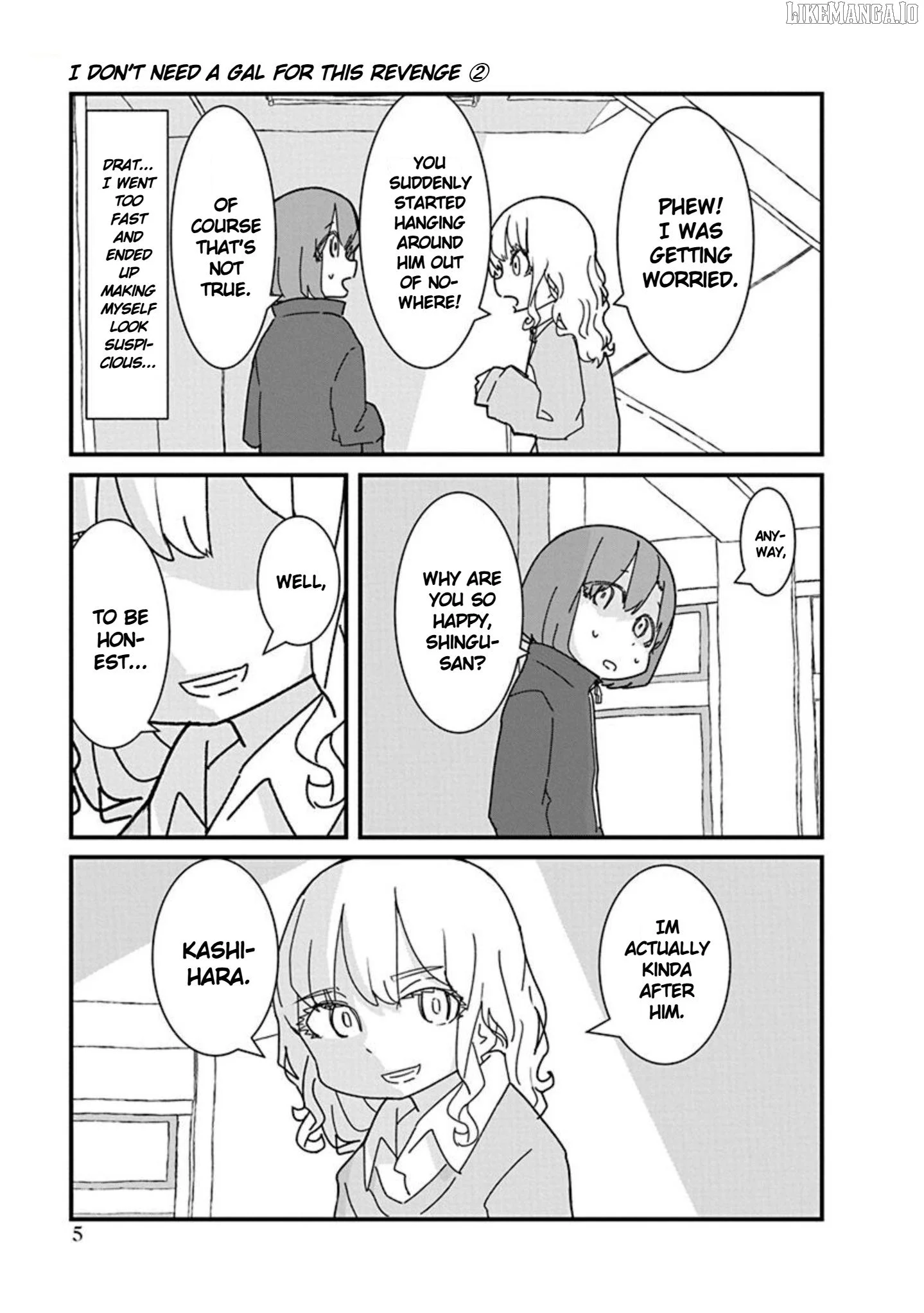 Kono Fukushuu ni Gyaru wa Iranai Chapter 12 page 7