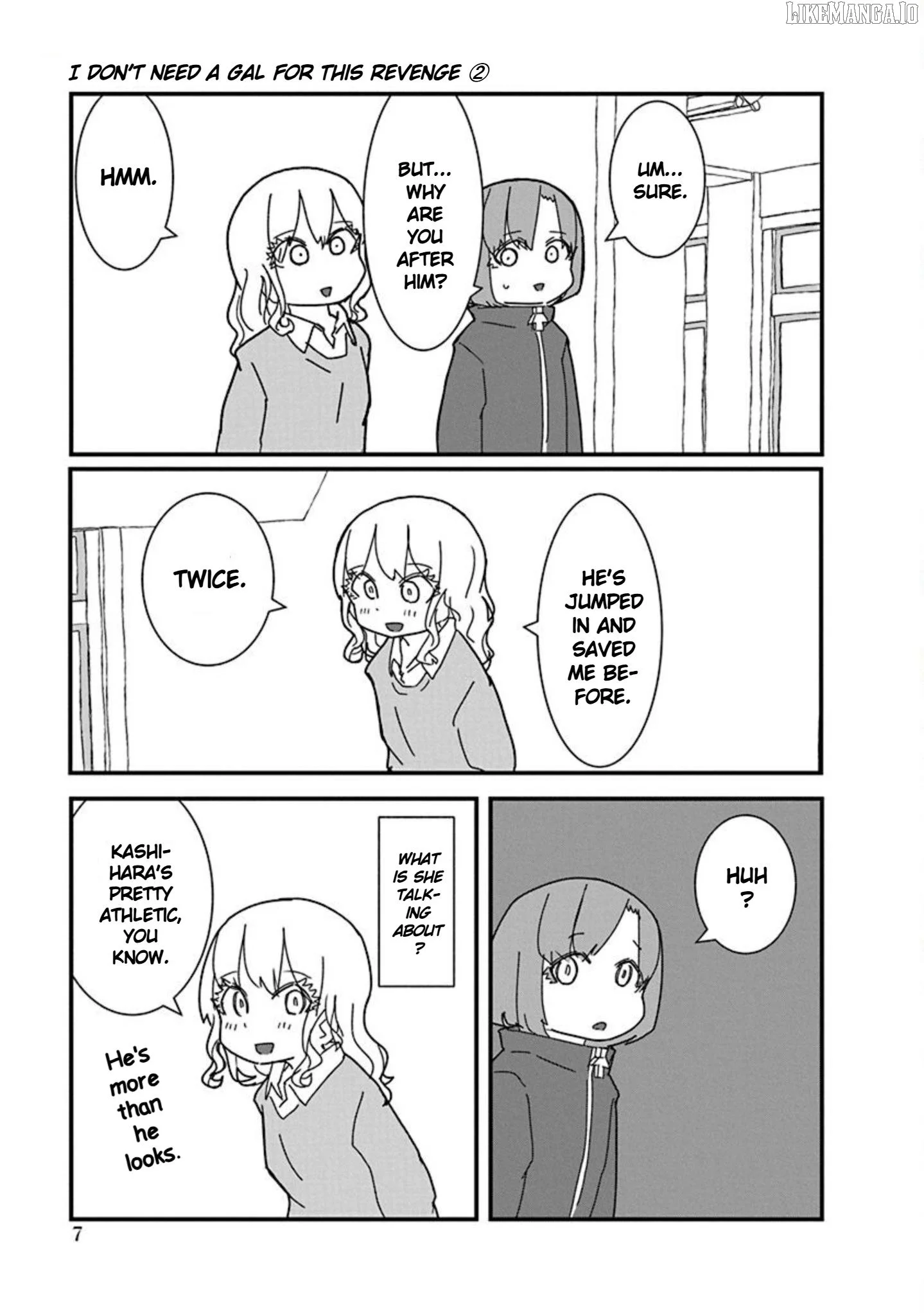 Kono Fukushuu ni Gyaru wa Iranai Chapter 12 page 9