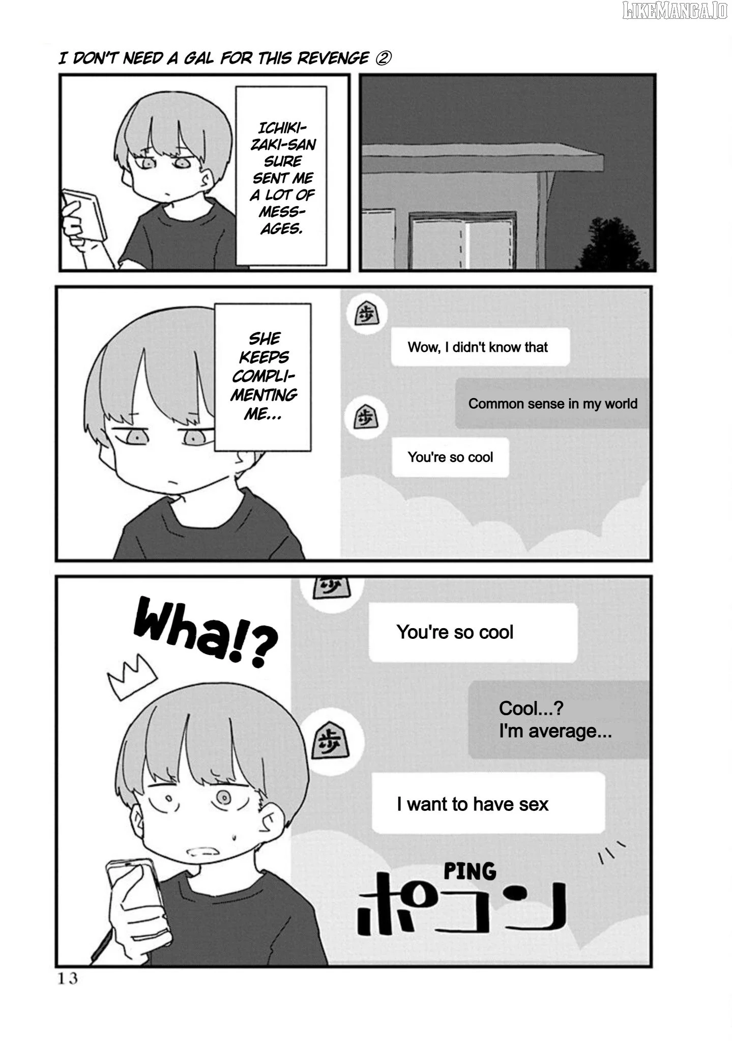 Kono Fukushuu ni Gyaru wa Iranai Chapter 12 page 15