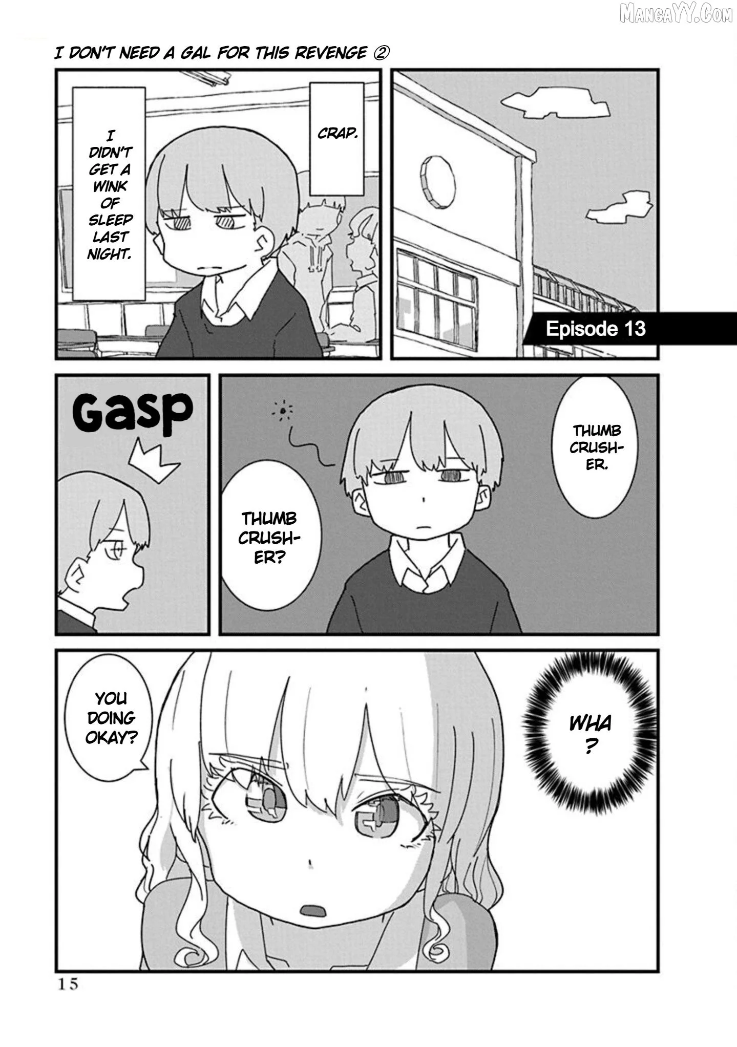 Kono Fukushuu ni Gyaru wa Iranai Chapter 13 page 1