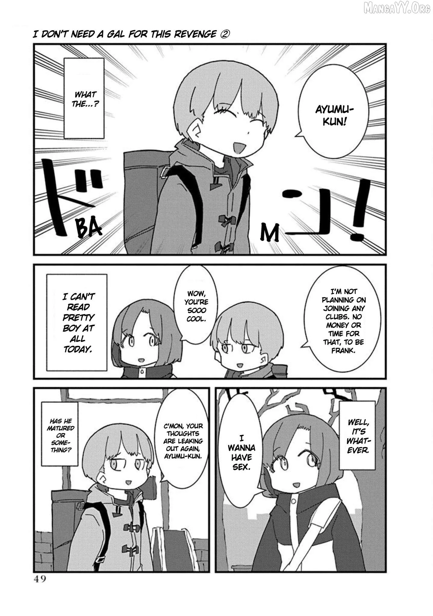 Kono Fukushuu ni Gyaru wa Iranai Chapter 15 page 7