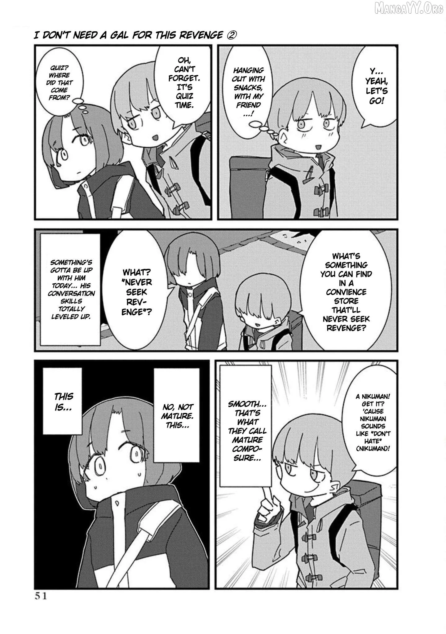 Kono Fukushuu ni Gyaru wa Iranai Chapter 15 page 9