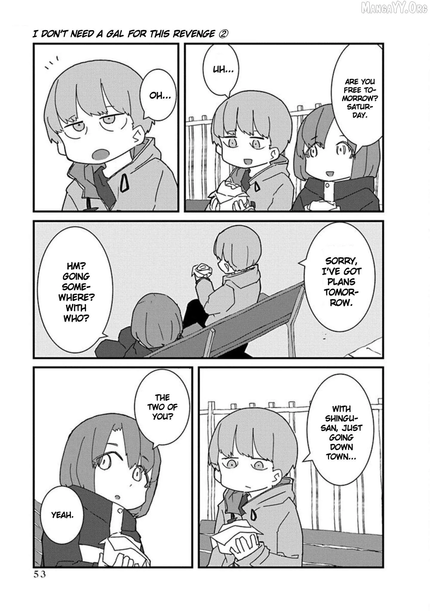 Kono Fukushuu ni Gyaru wa Iranai Chapter 15 page 11