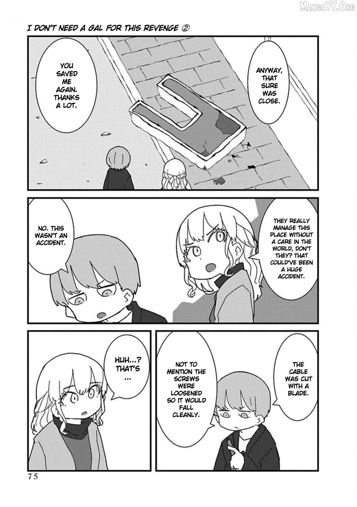 Kono Fukushuu ni Gyaru wa Iranai Chapter 17 page 5