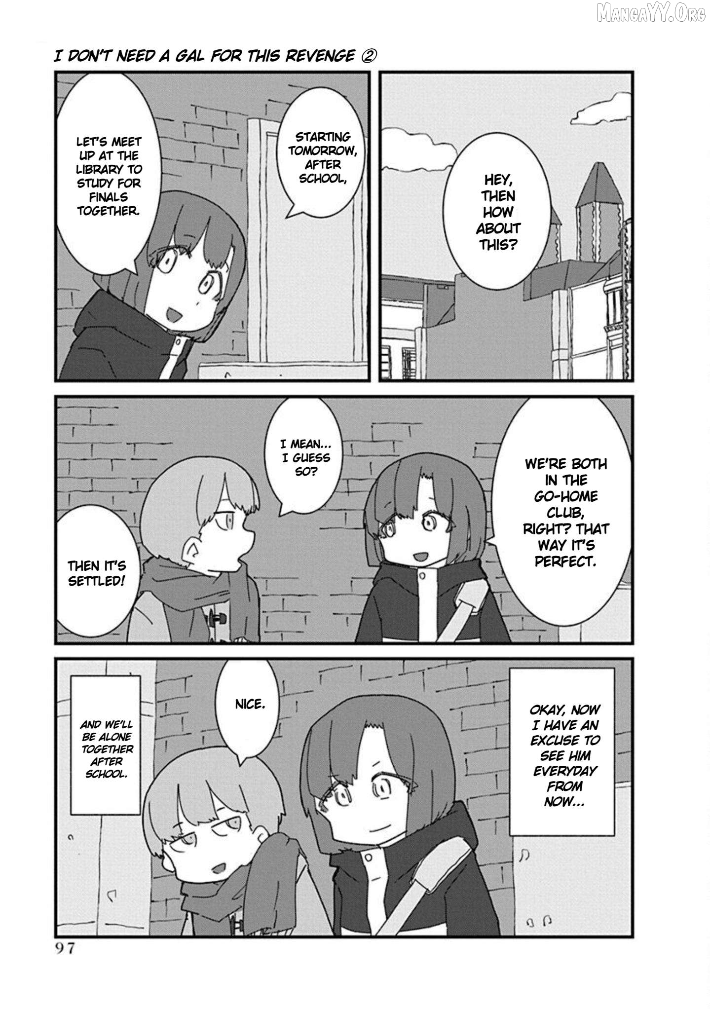 Kono Fukushuu ni Gyaru wa Iranai Chapter 18 page 15