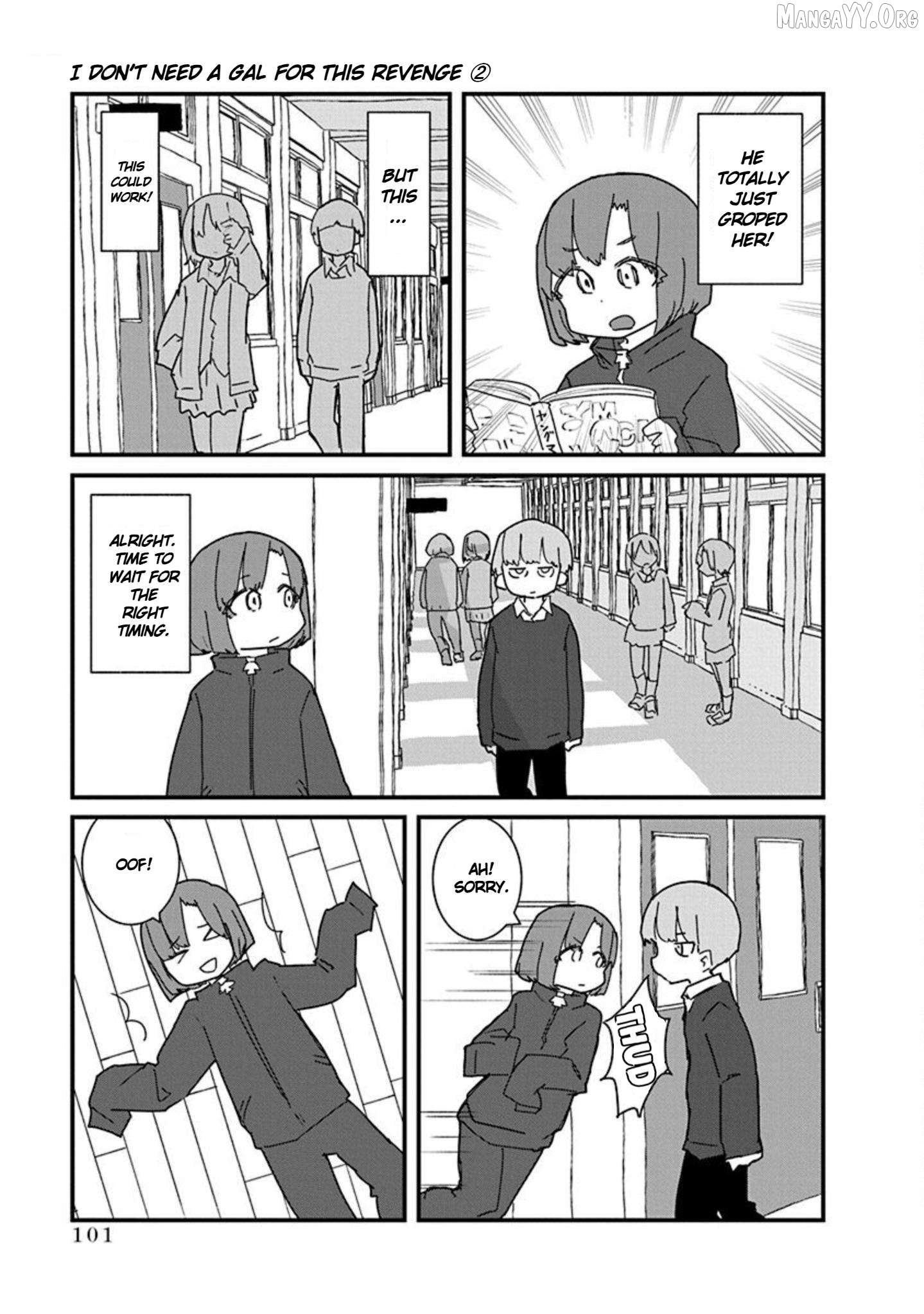 Kono Fukushuu ni Gyaru wa Iranai Chapter 19 page 3