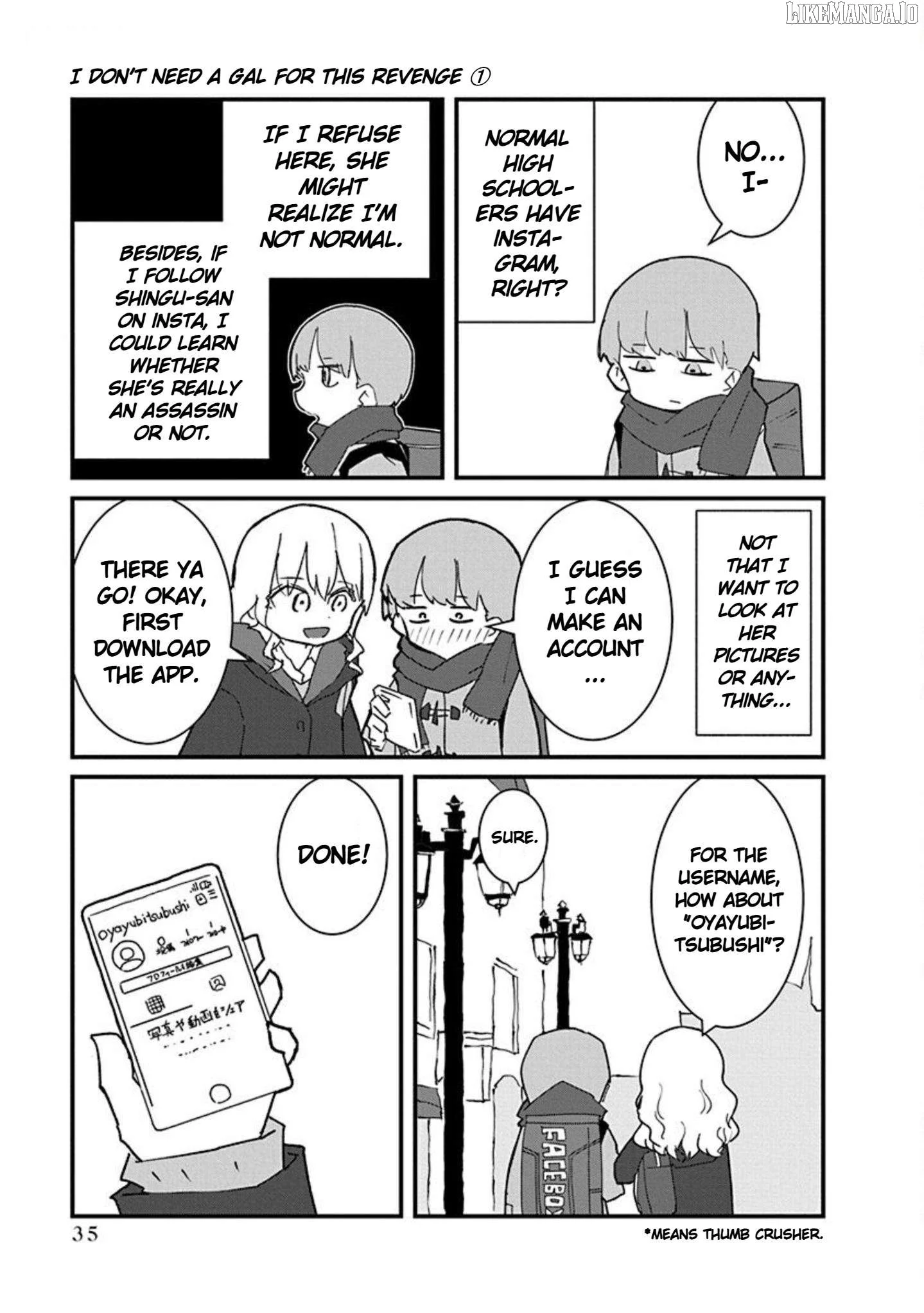 Kono Fukushuu ni Gyaru wa Iranai Chapter 2 page 9