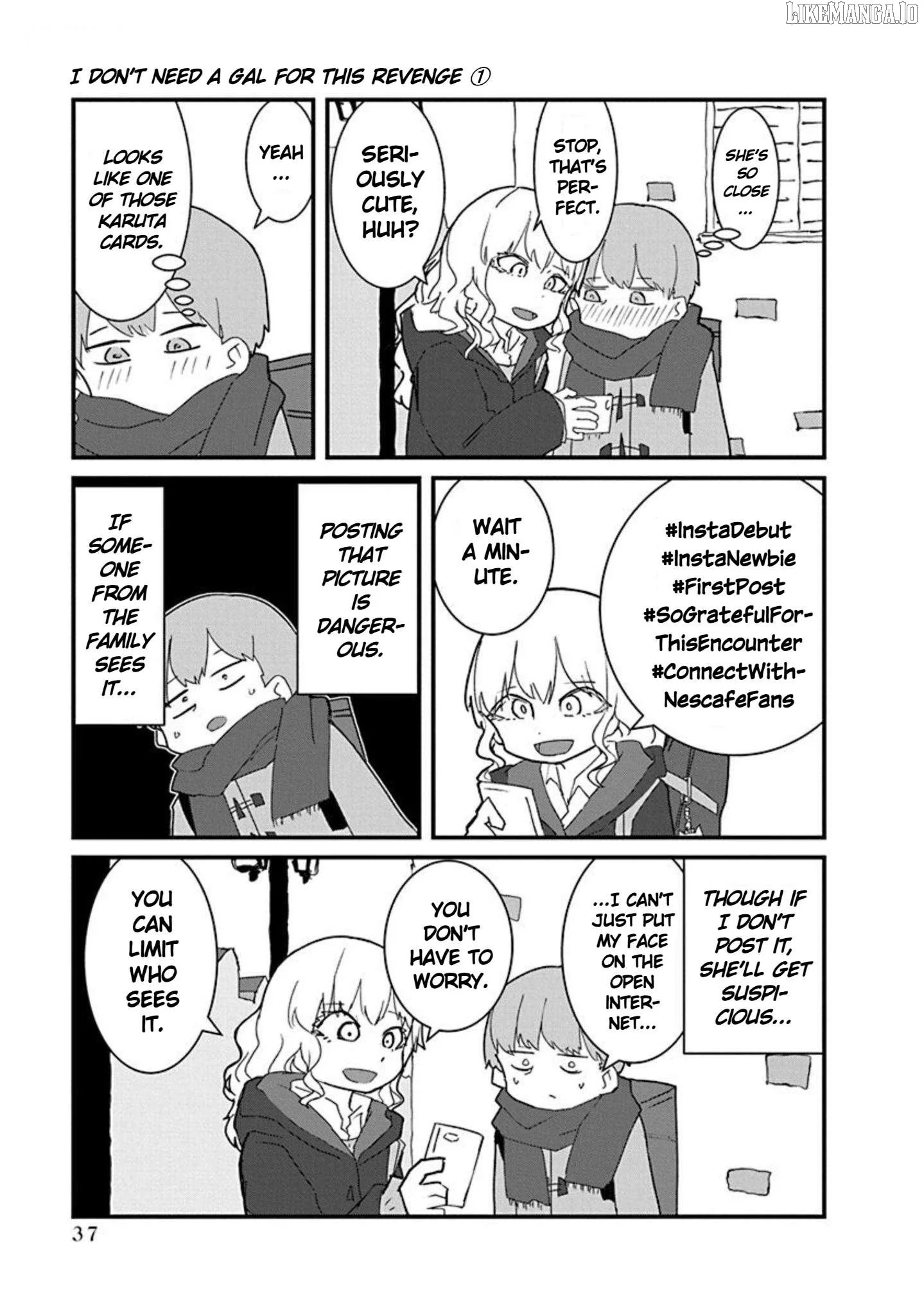 Kono Fukushuu ni Gyaru wa Iranai Chapter 2 page 11