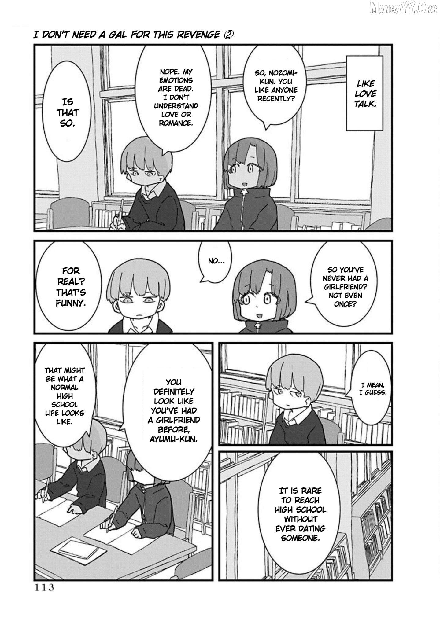 Kono Fukushuu ni Gyaru wa Iranai Chapter 20 page 3