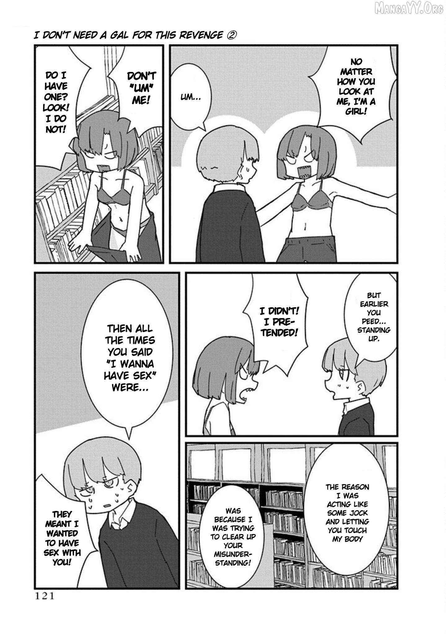 Kono Fukushuu ni Gyaru wa Iranai Chapter 20 page 11