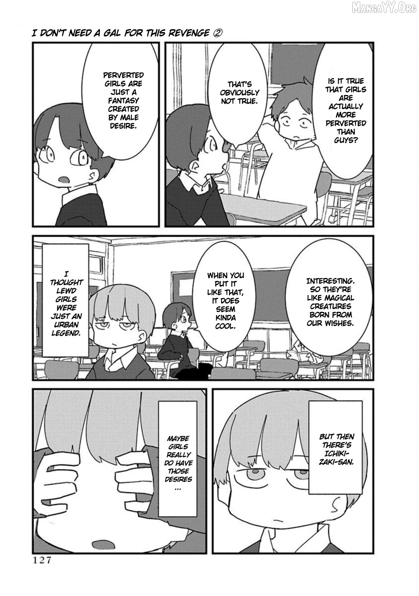 Kono Fukushuu ni Gyaru wa Iranai Chapter 21 page 3