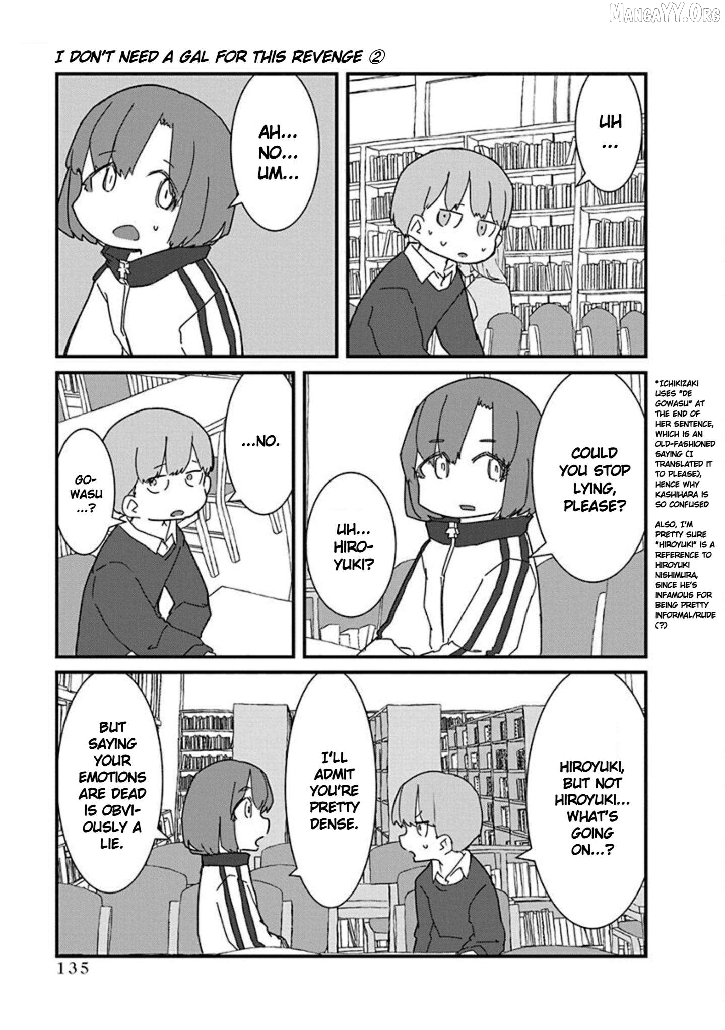 Kono Fukushuu ni Gyaru wa Iranai Chapter 21 page 11