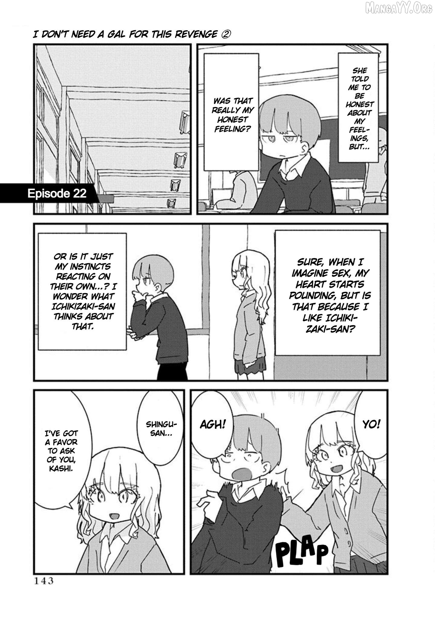Kono Fukushuu ni Gyaru wa Iranai Chapter 22 page 1