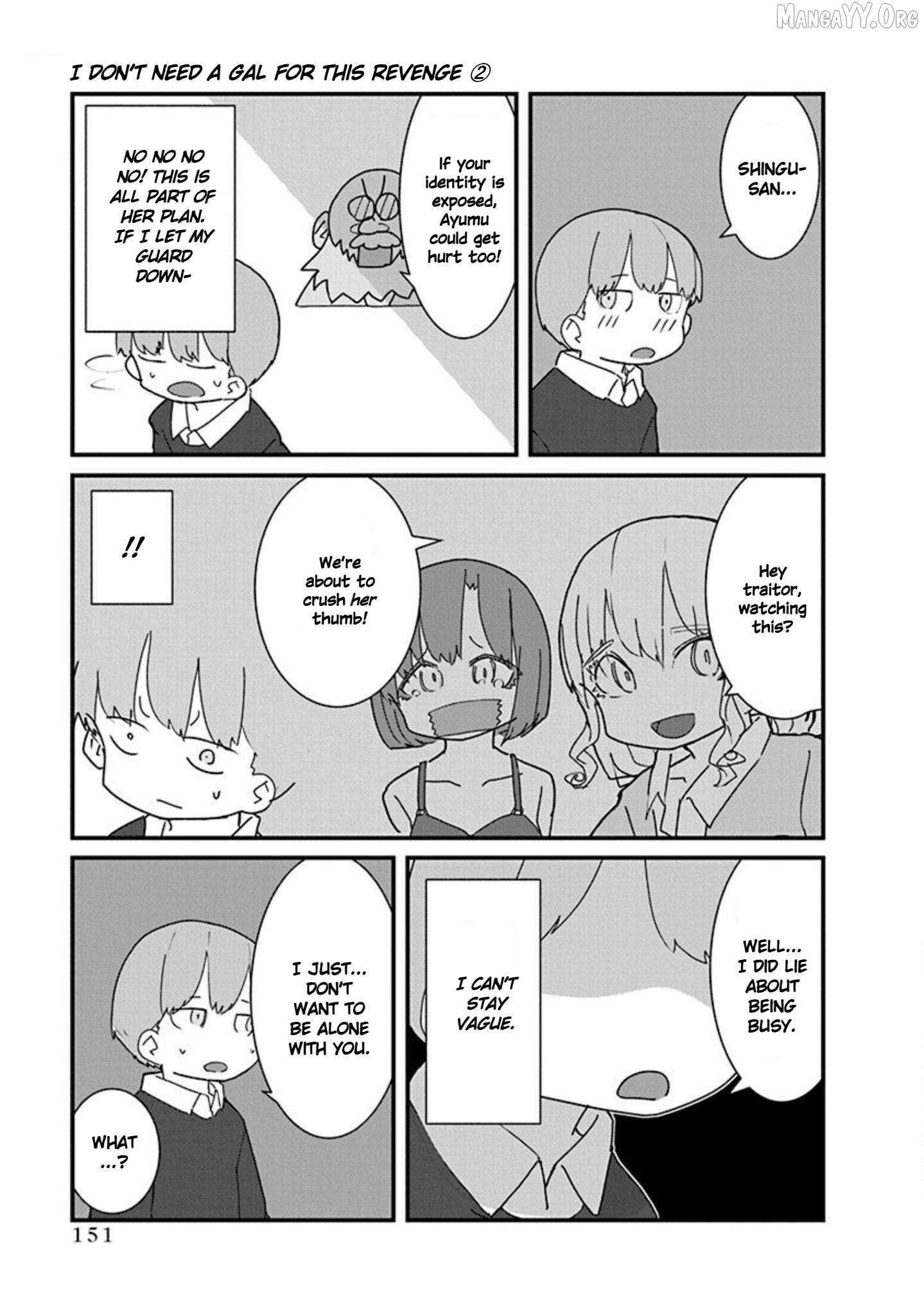 Kono Fukushuu ni Gyaru wa Iranai Chapter 22 page 9