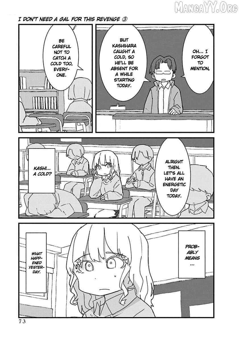Kono Fukushuu ni Gyaru wa Iranai Chapter 28 page 3