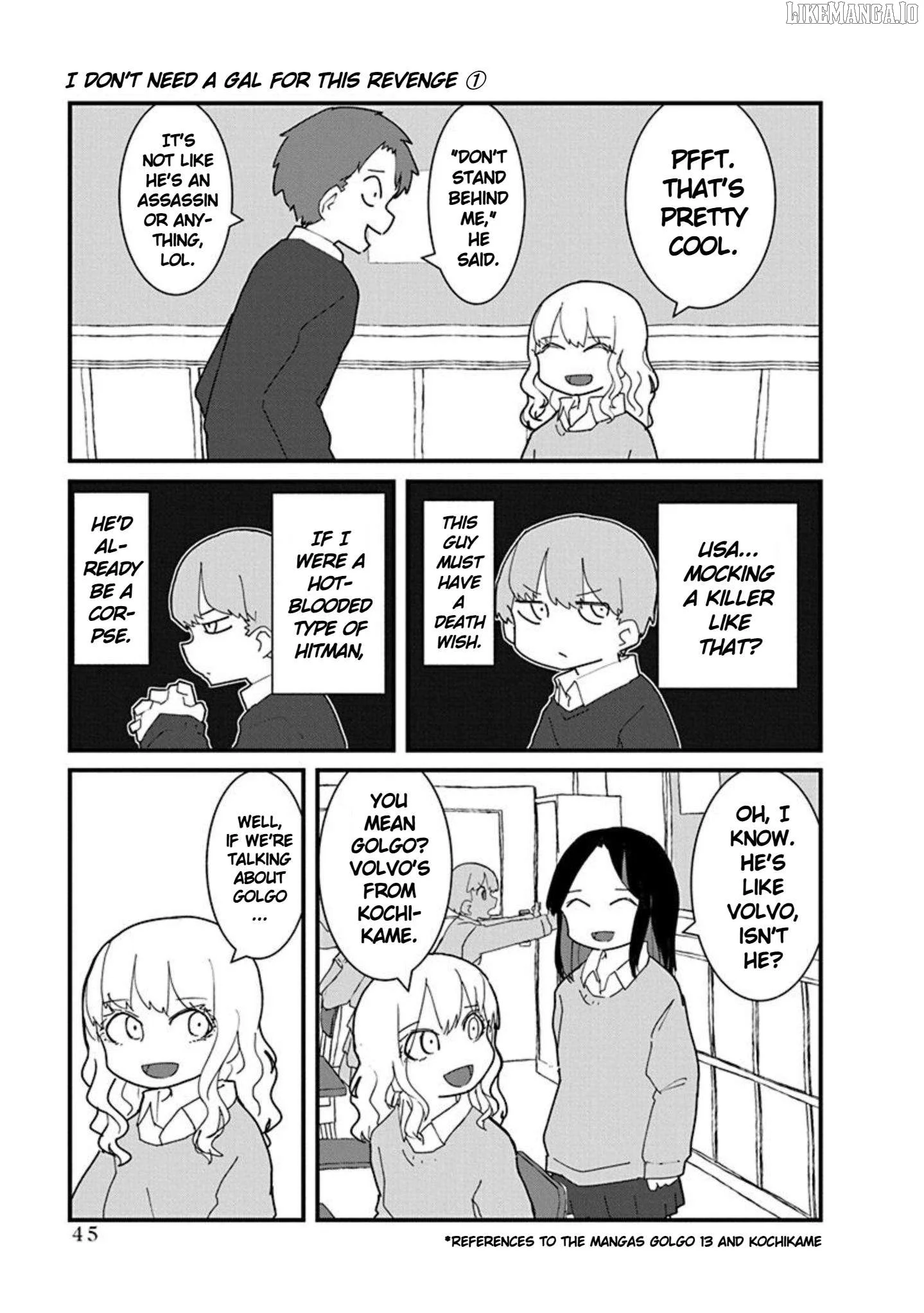 Kono Fukushuu ni Gyaru wa Iranai Chapter 3 page 3