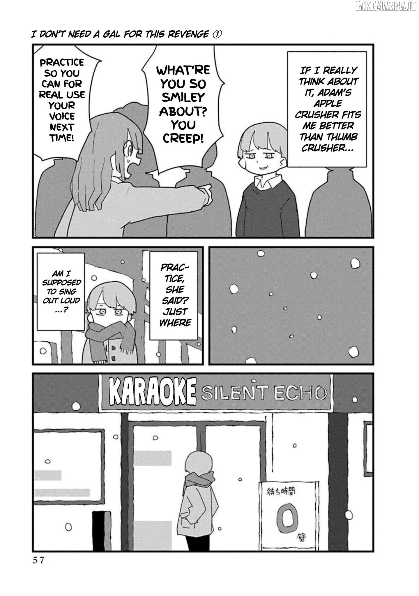 Kono Fukushuu ni Gyaru wa Iranai Chapter 4 page 3