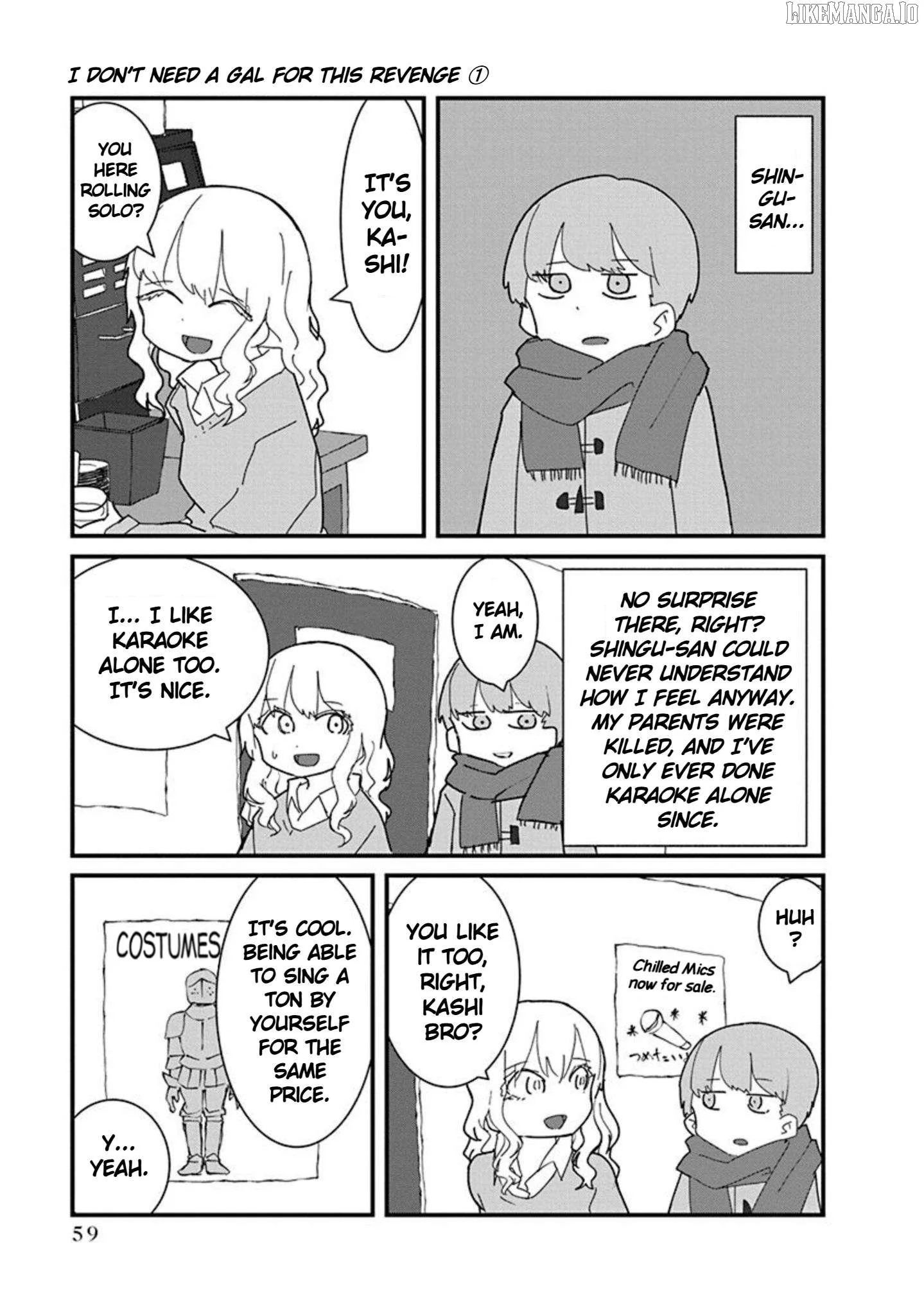 Kono Fukushuu ni Gyaru wa Iranai Chapter 4 page 5