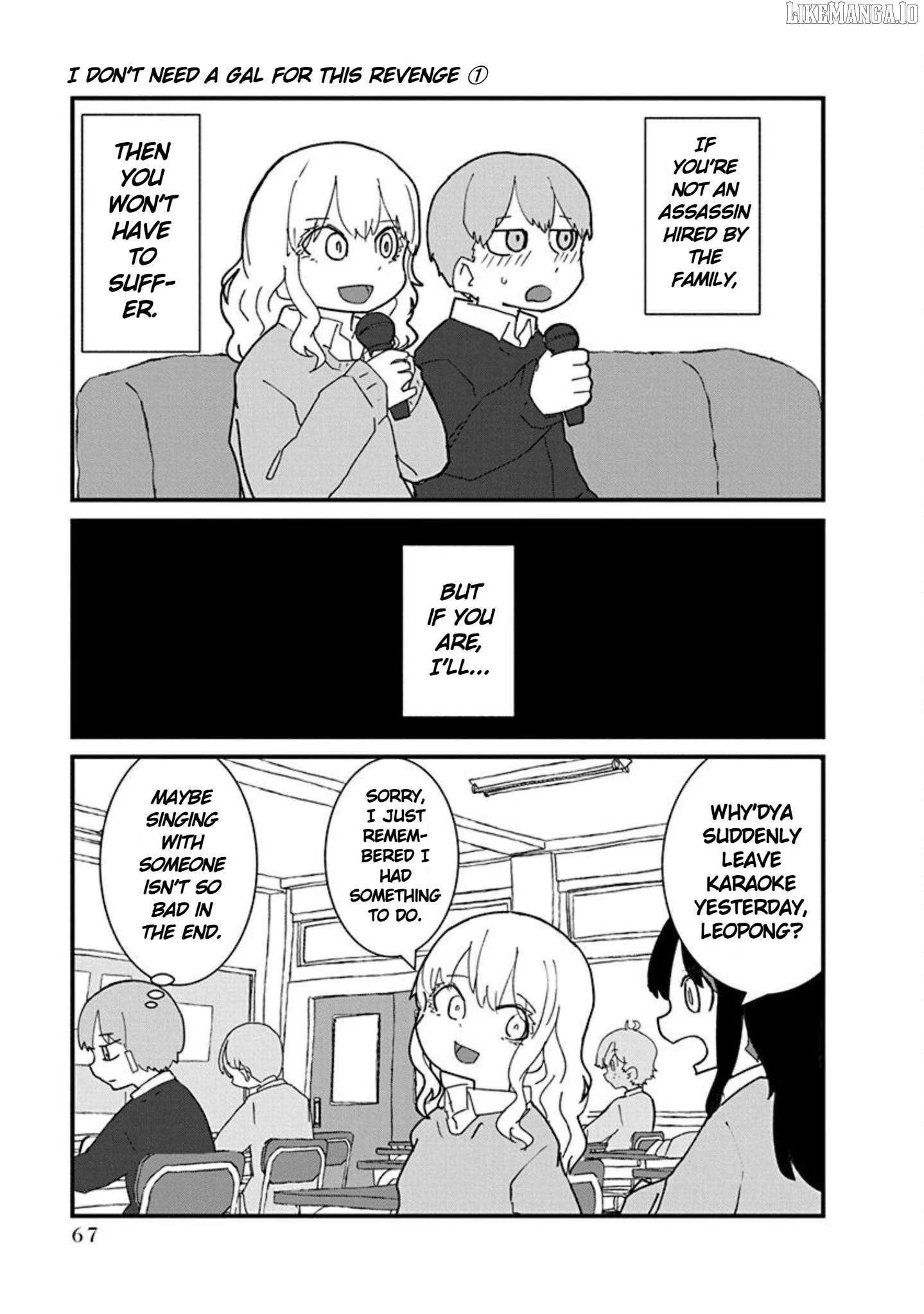 Kono Fukushuu ni Gyaru wa Iranai Chapter 4 page 13