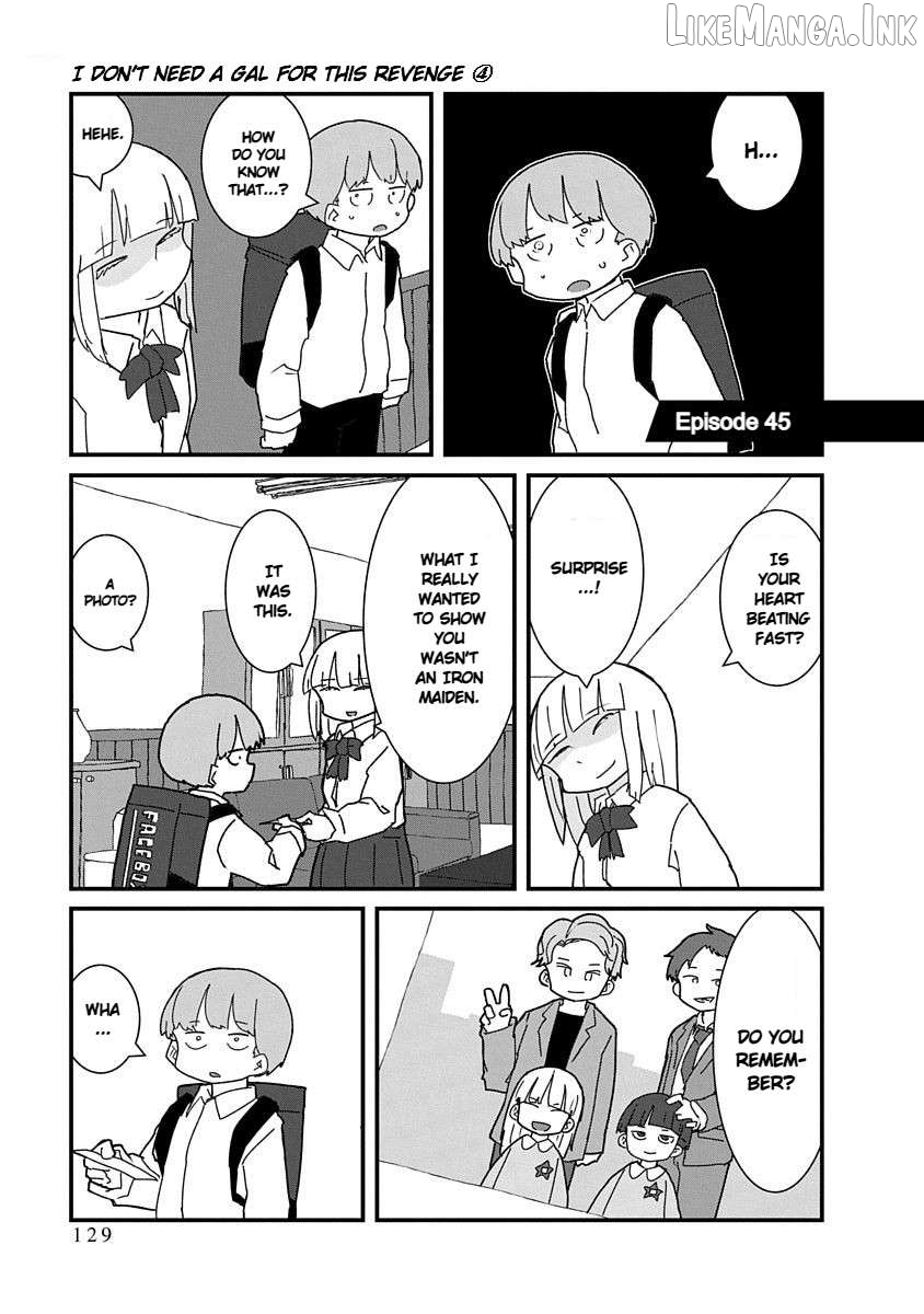 Kono Fukushuu ni Gyaru wa Iranai Chapter 45 page 1