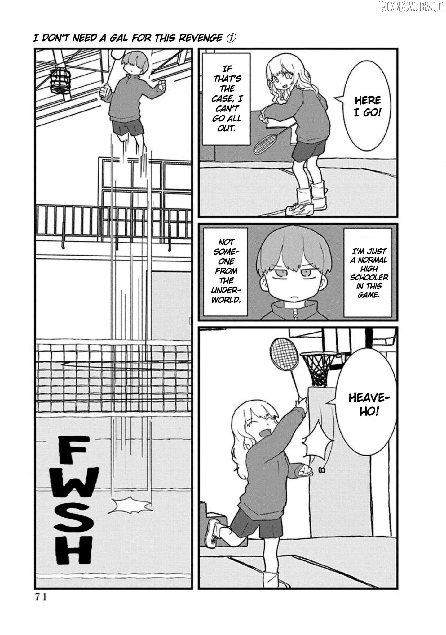 Kono Fukushuu ni Gyaru wa Iranai Chapter 5 page 3