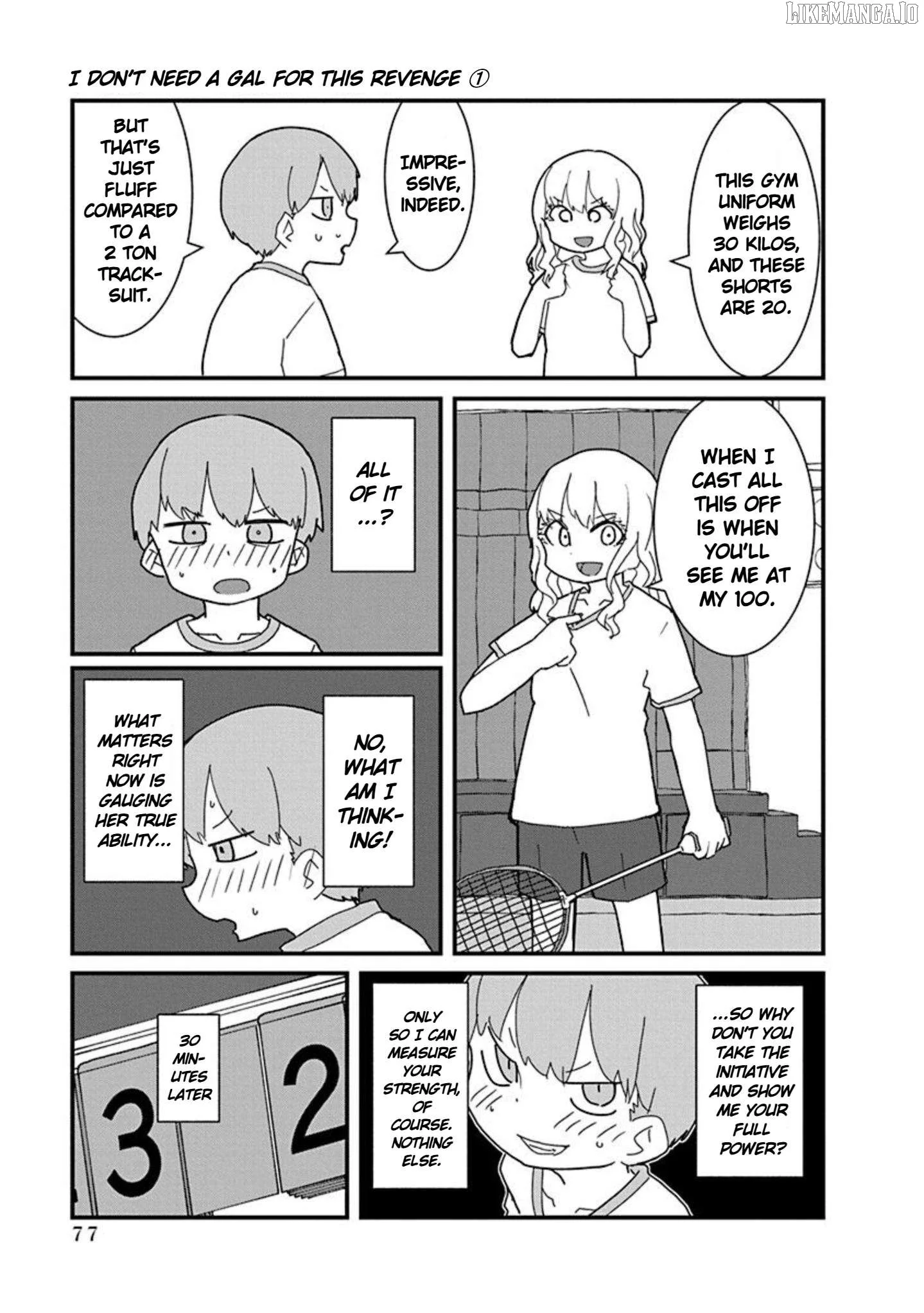 Kono Fukushuu ni Gyaru wa Iranai Chapter 5 page 9