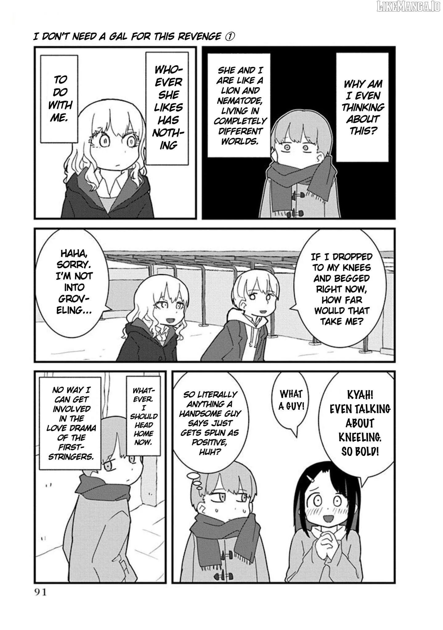 Kono Fukushuu ni Gyaru wa Iranai Chapter 6 page 11