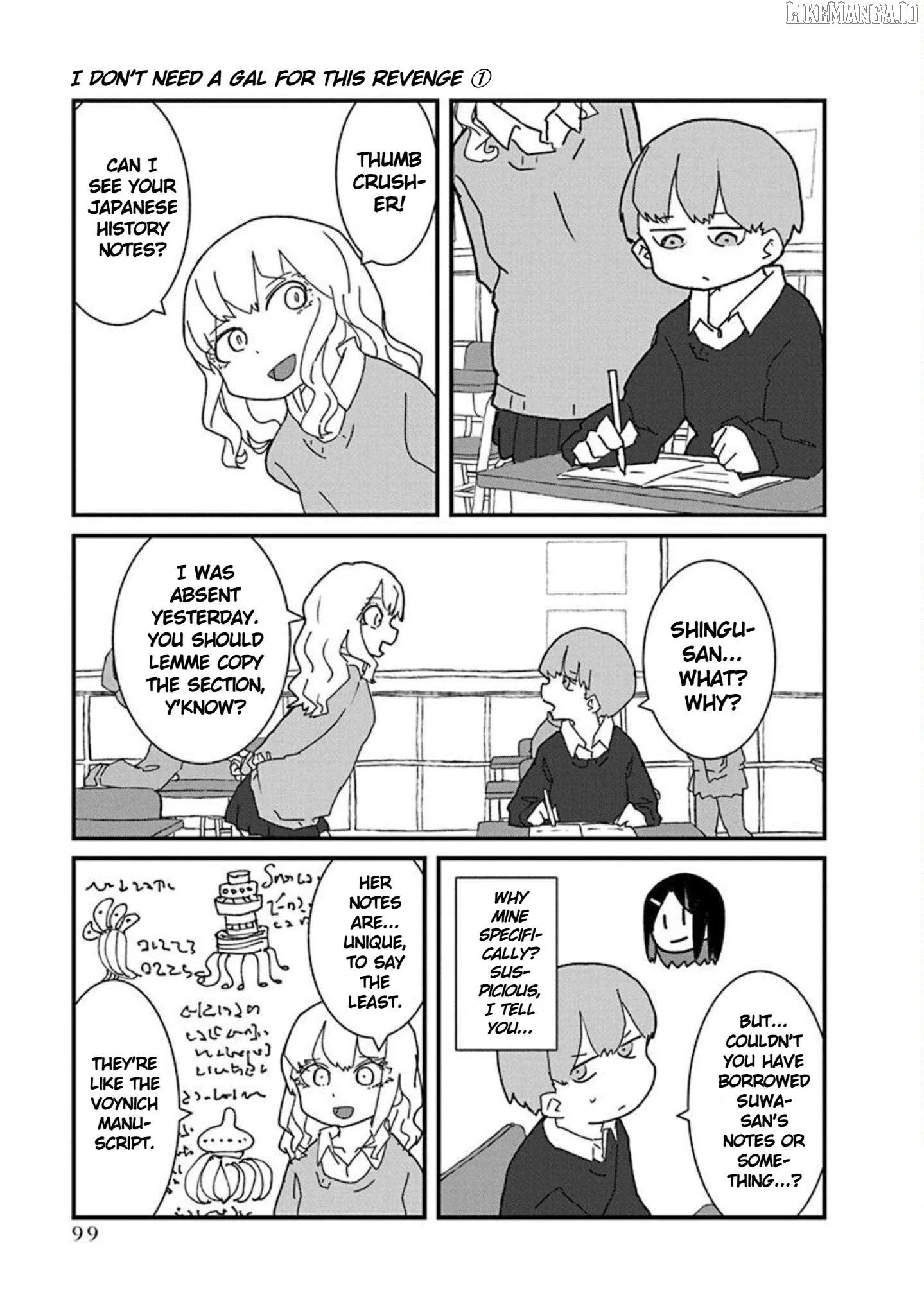 Kono Fukushuu ni Gyaru wa Iranai Chapter 7 page 3